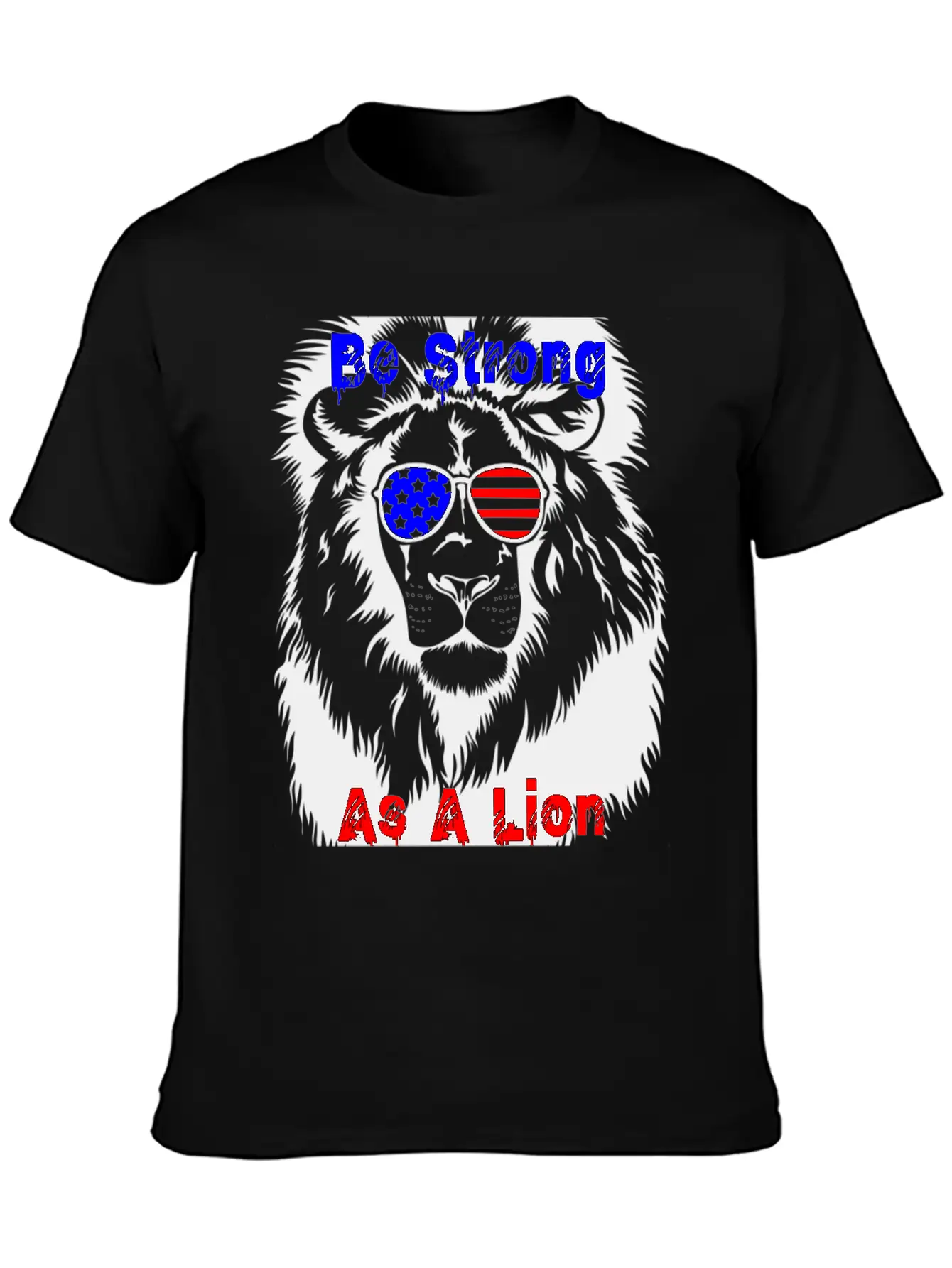 Be Strong As A Lion Classic Cotton Tee – Unisex Comfort For Any Season