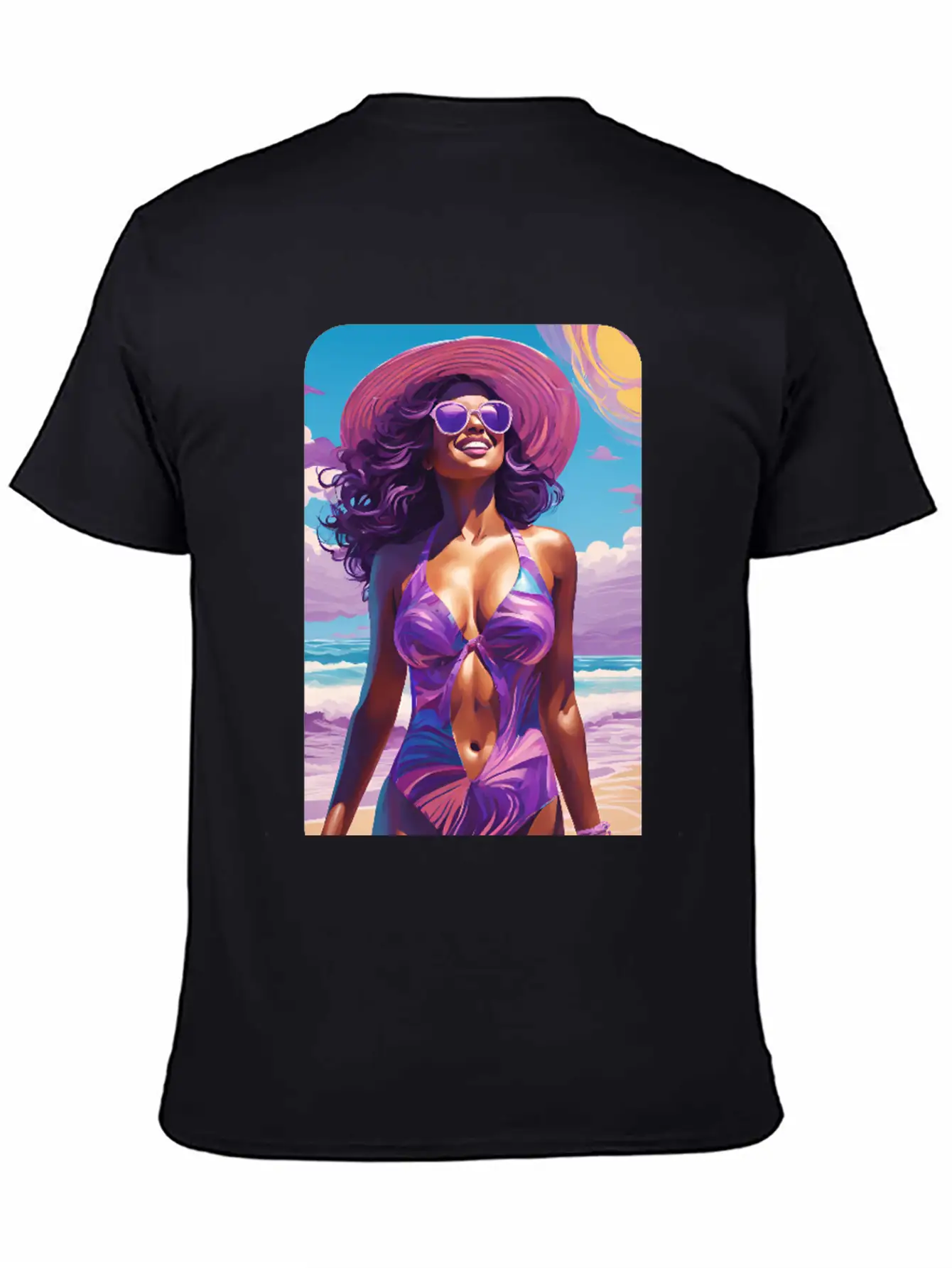 Beachy Breeze Casual Graphic T-Shirt – Simple And Comfortable Daily Wear