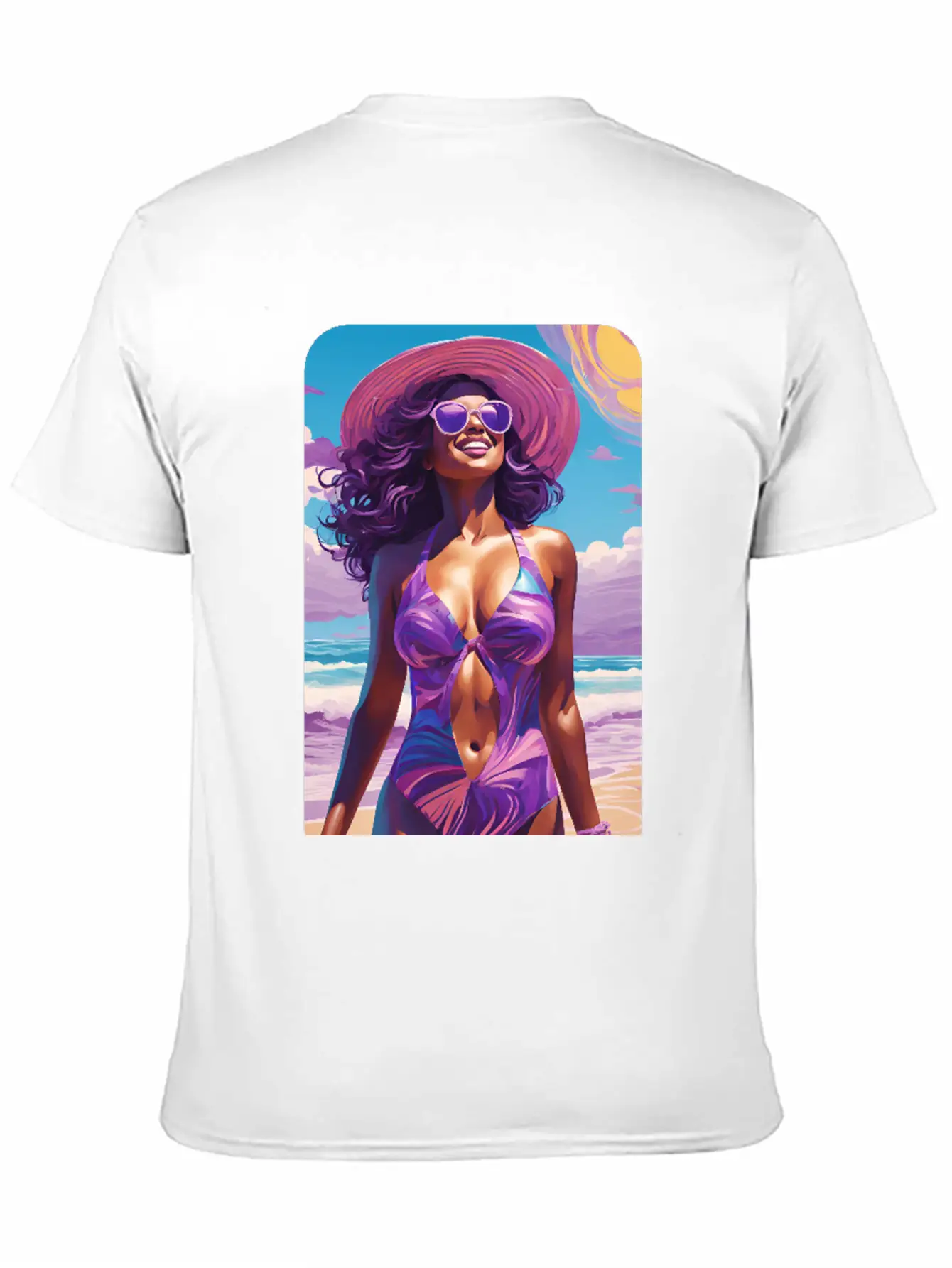 Beachy Breeze Casual Graphic T-Shirt – Simple And Comfortable Daily Wear