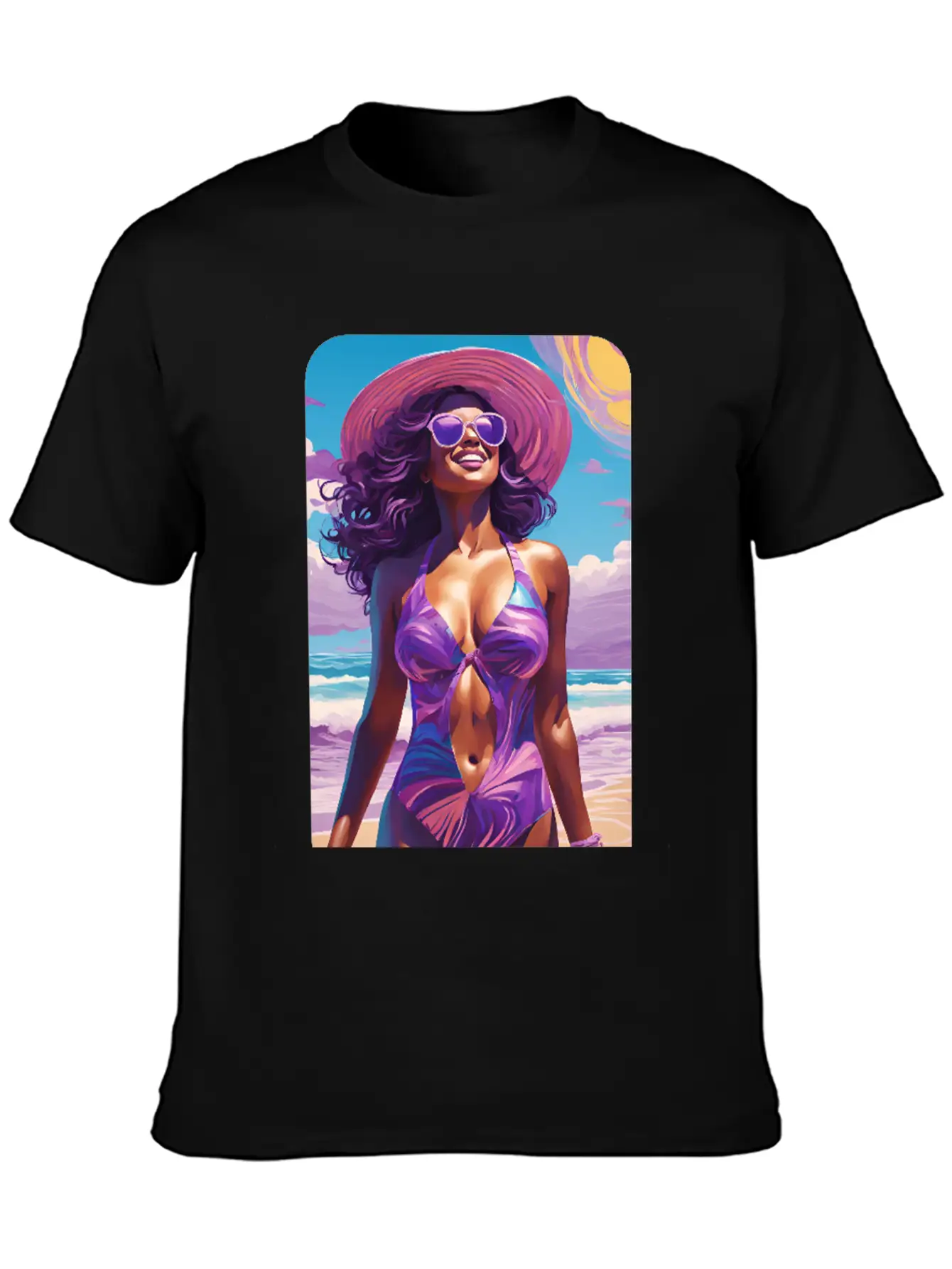 Beachy Breeze Casual Graphic T-Shirt – Simple And Comfortable Daily Wear