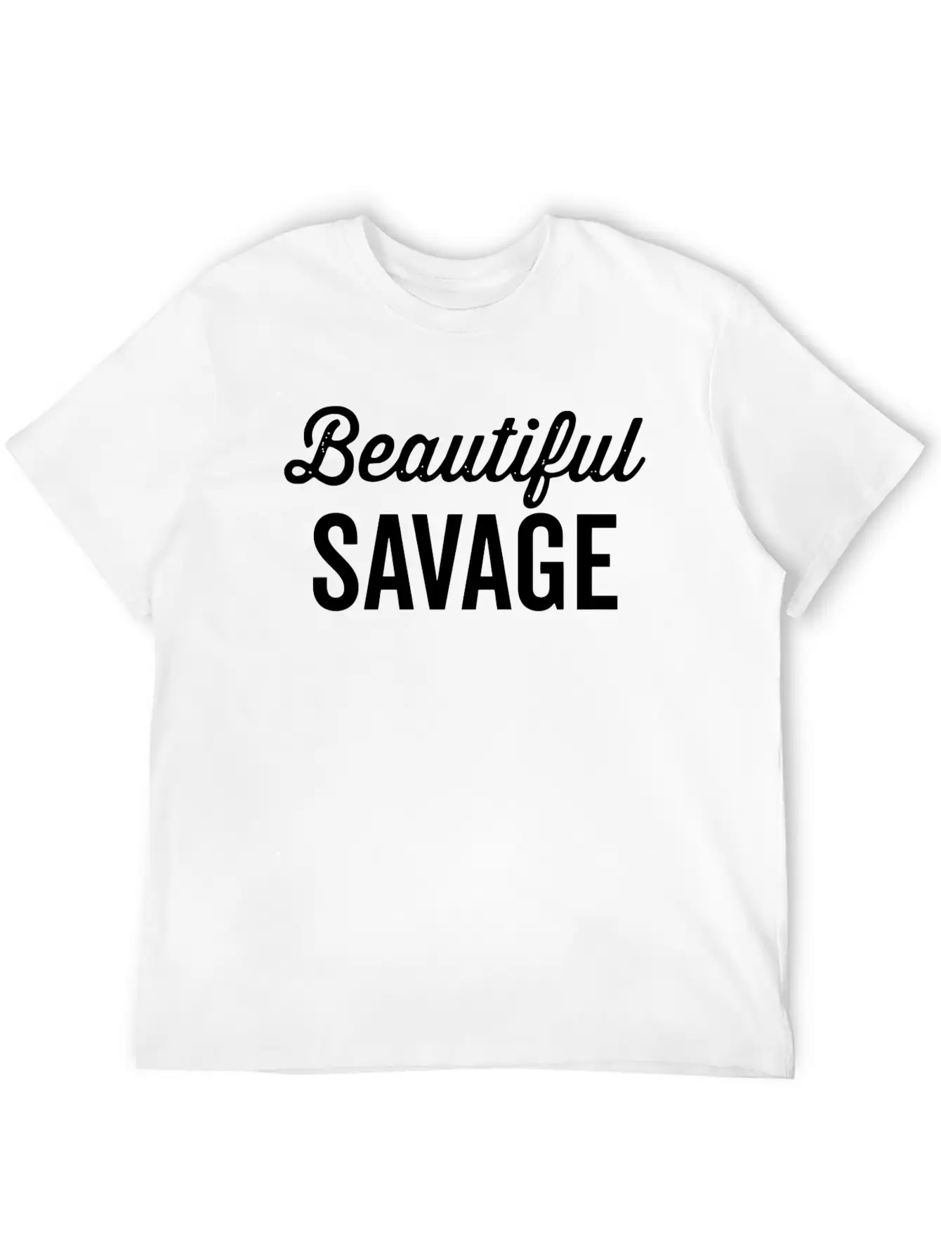 Beautiful Savage Essential Unisex Summer Tee – Soft Cotton Casual Fit