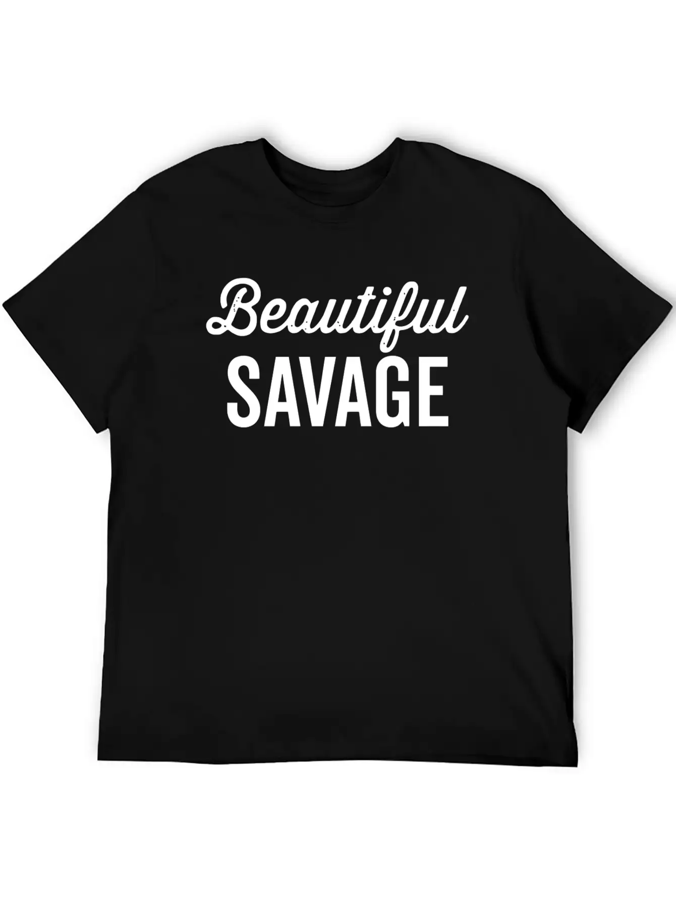 Beautiful Savage Essential Unisex Summer Tee – Soft Cotton Casual Fit