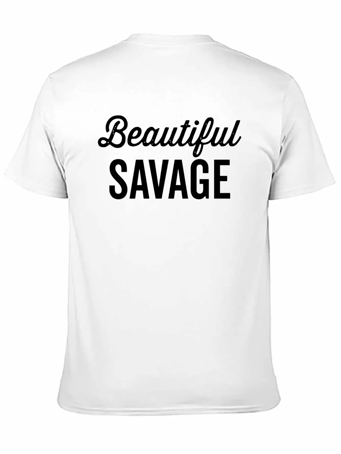 Beautiful Savage Essential Unisex Summer Tee – Soft Cotton Casual Fit