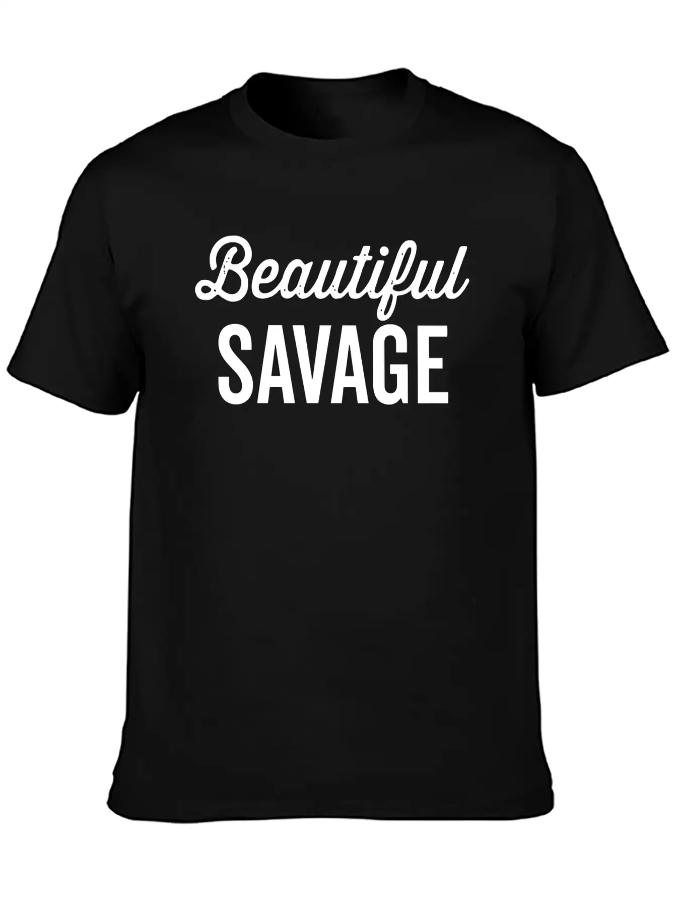 Beautiful Savage Essential Unisex Summer Tee – Soft Cotton Casual Fit