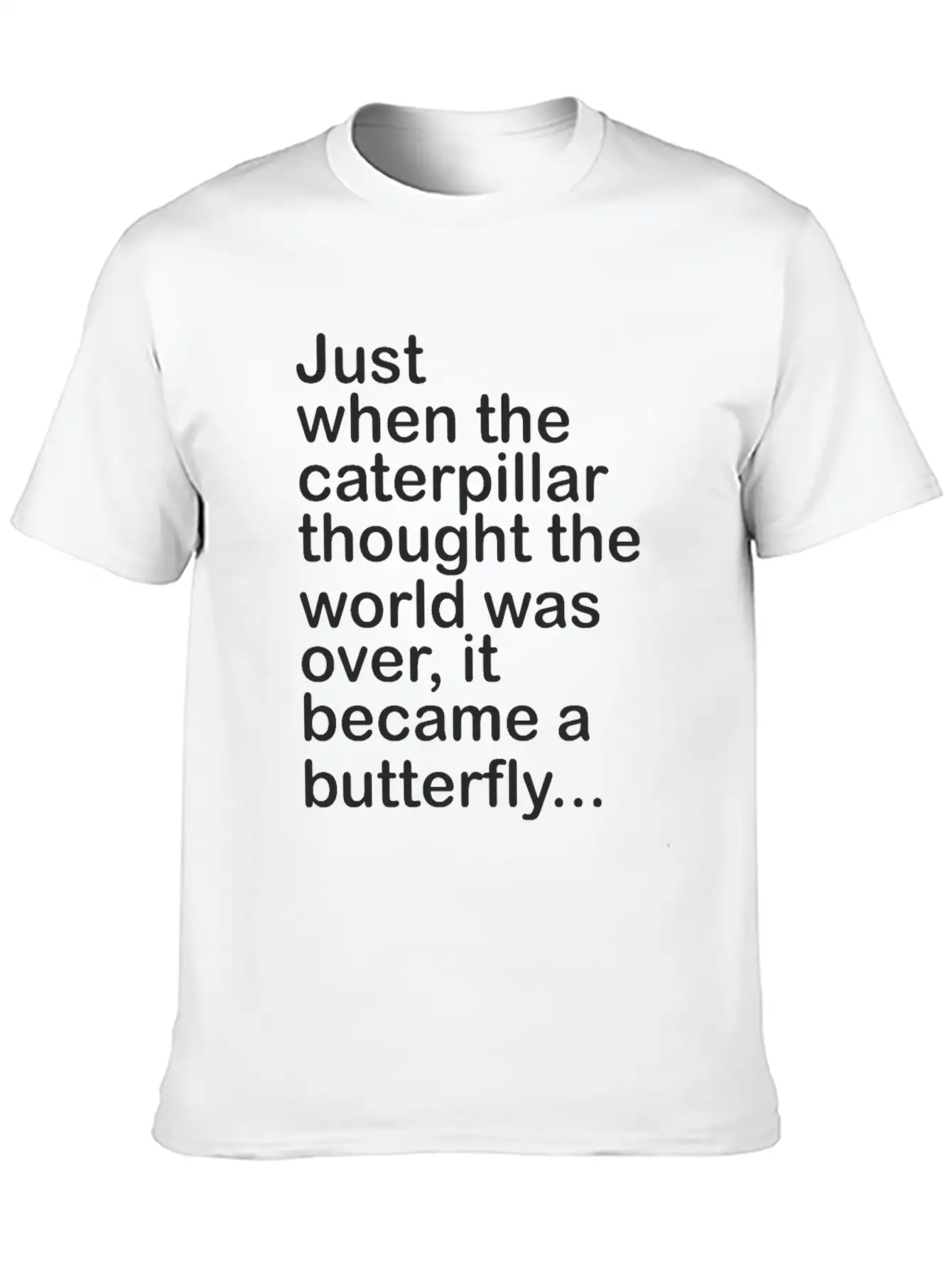 Become A Butterfly Essential Unisex Summer Tee – Soft Cotton Casual Fit