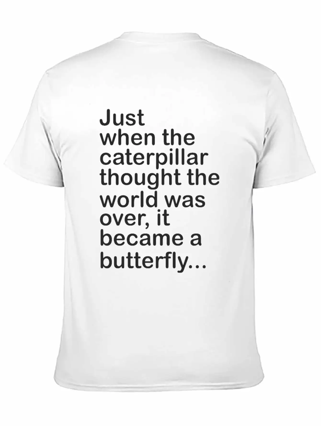 Become A Butterfly Essential Unisex Summer Tee – Soft Cotton Casual Fit