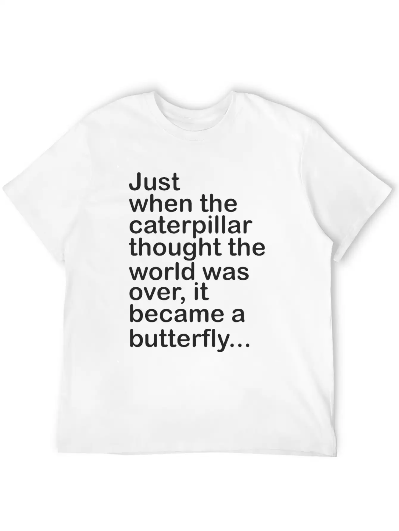 Become A Butterfly Essential Unisex Summer Tee – Soft Cotton Casual Fit