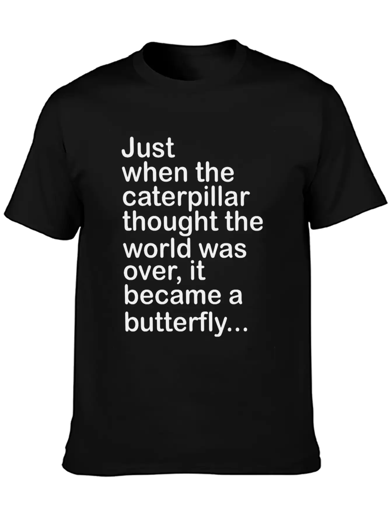 Become A Butterfly Essential Unisex Summer Tee – Soft Cotton Casual Fit
