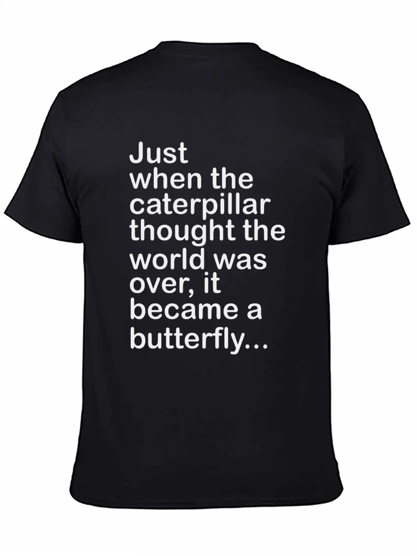 Become A Butterfly Essential Unisex Summer Tee – Soft Cotton Casual Fit