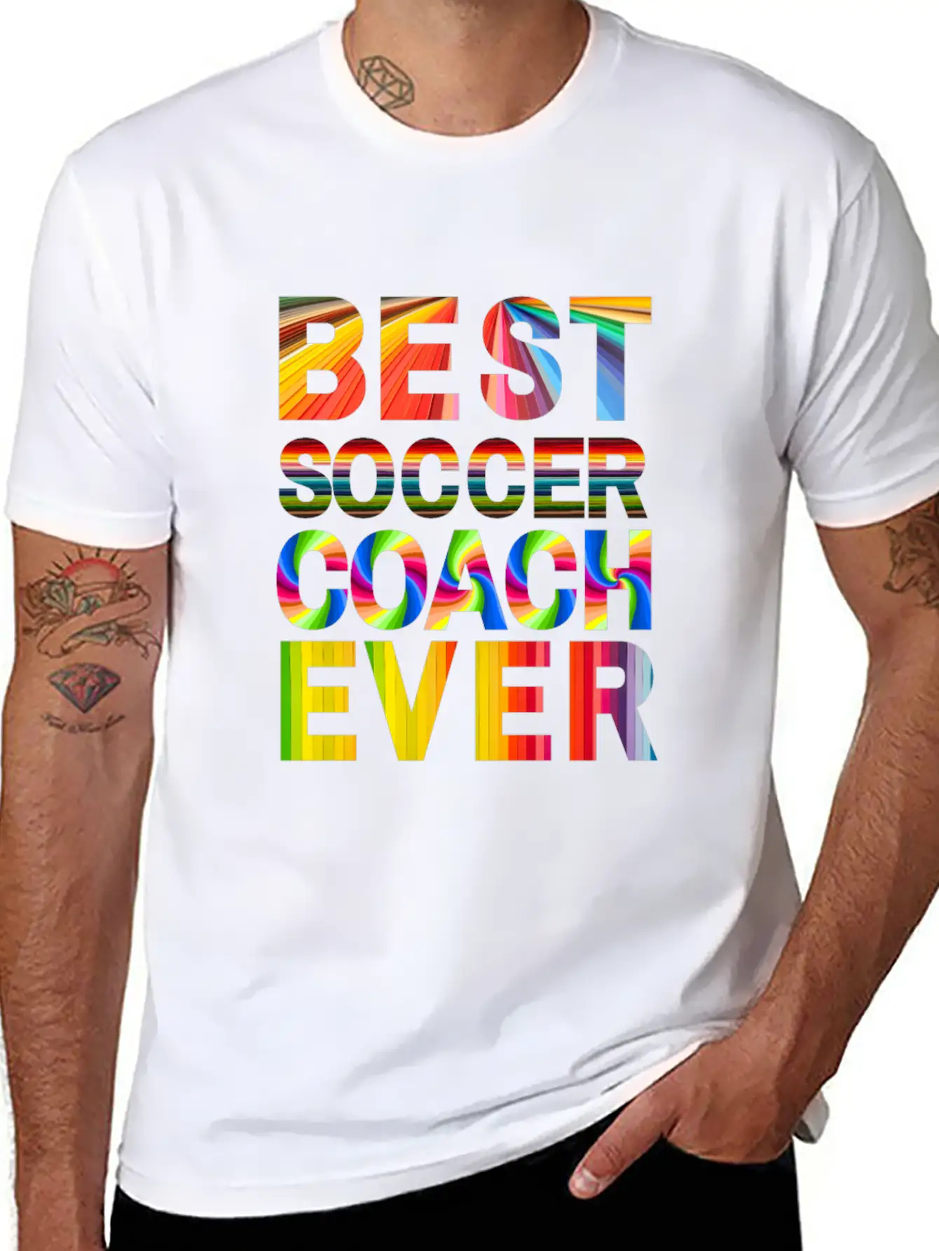 Best Soccer Coach Ever Classic Cotton Tee – Unisex Comfort For Any Season