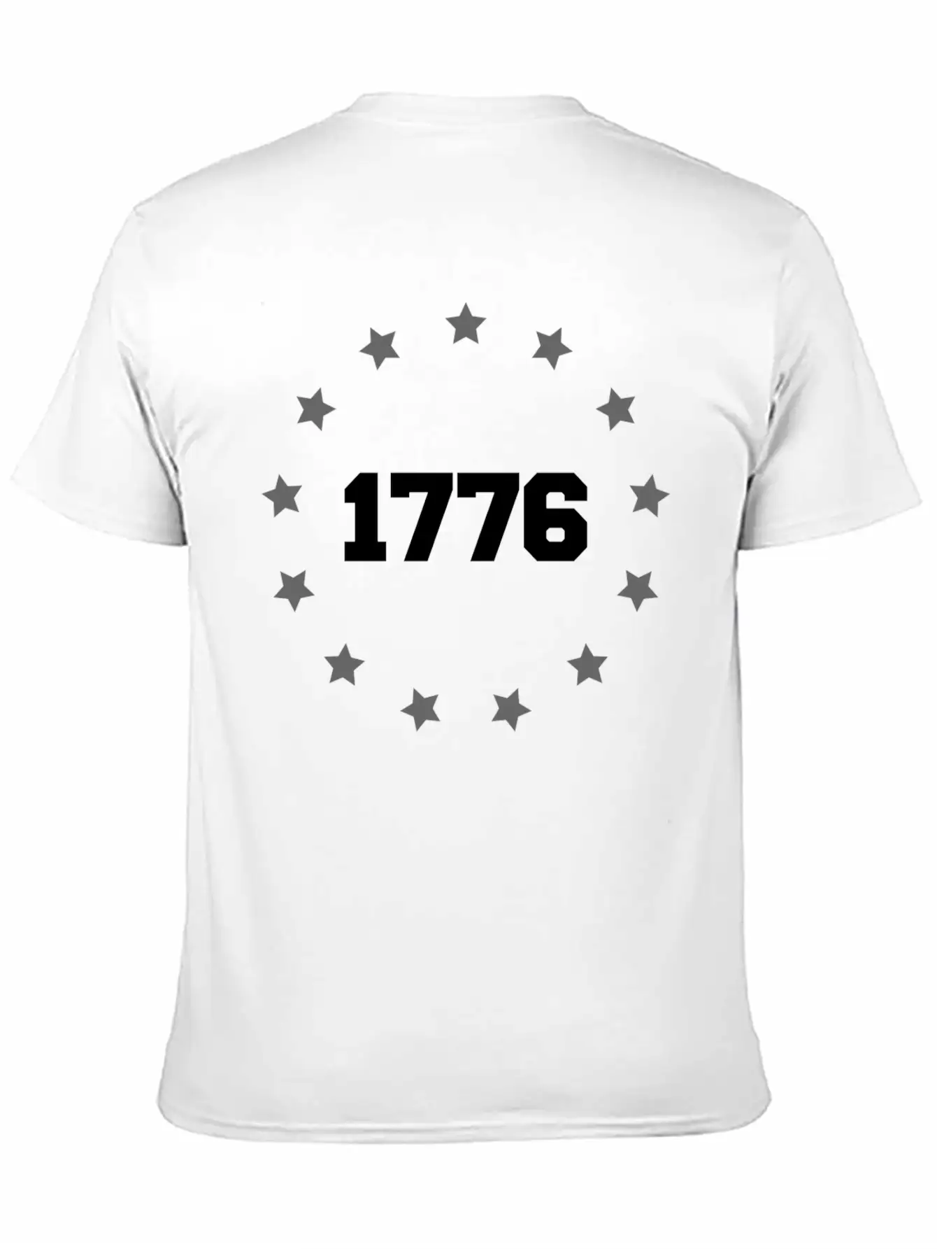 Betsy Ross Battle 1776 Flag - Patriotic American Casual Graphic T-Shirt – Simple And Comfortable Daily Wear