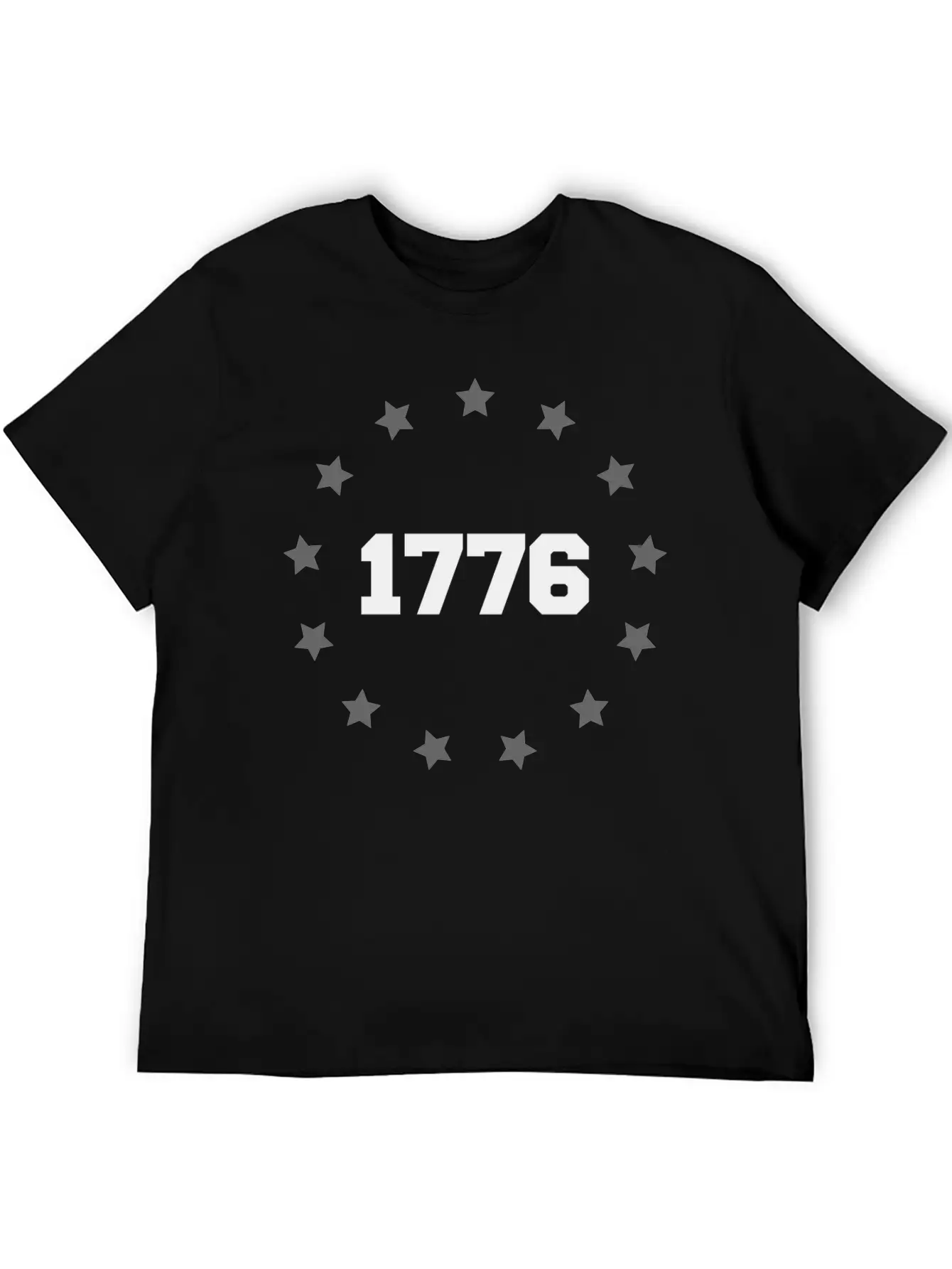 Betsy Ross Battle 1776 Flag - Patriotic American Casual Graphic T-Shirt – Simple And Comfortable Daily Wear