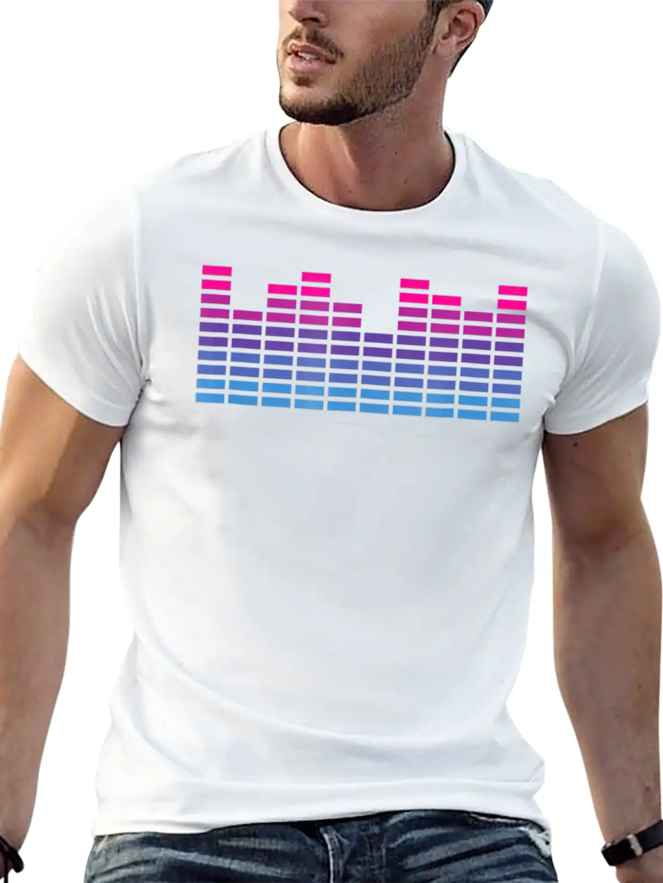 Bi Equalizer Stripe Relaxed T Classic Cotton Tee – Unisex Comfort For Any Season