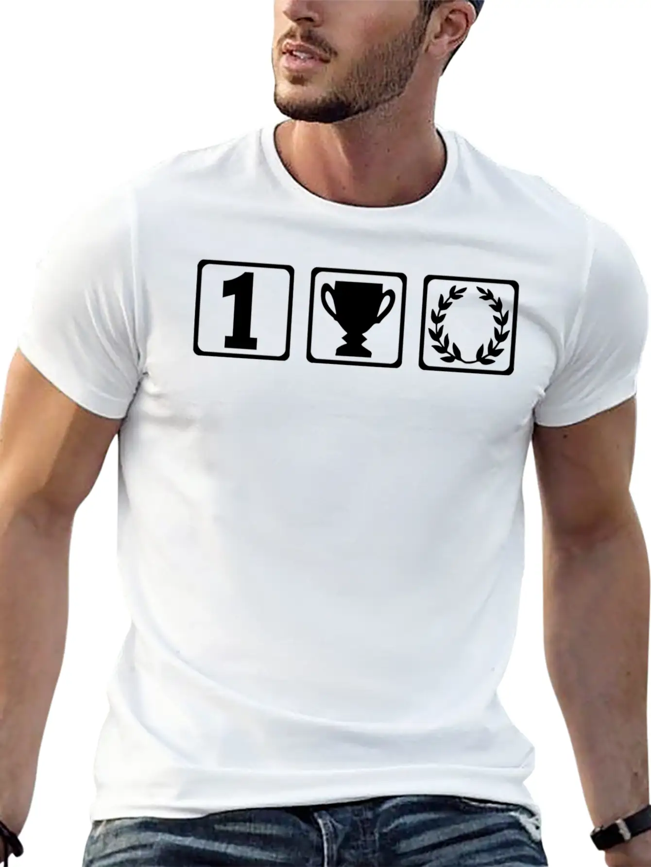 Champion Winner Unisex Short Sleeve Soft Cotton T-Shirt – Casual Everyday Wear