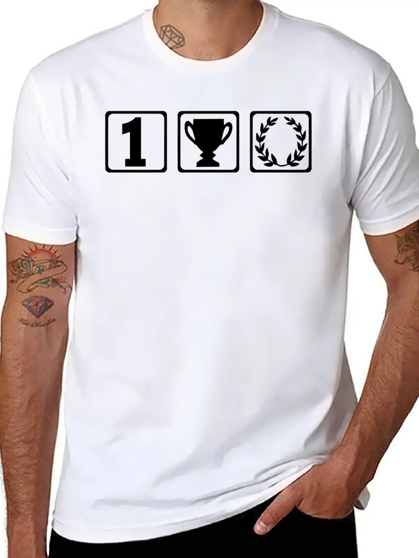 Champion Winner Unisex Short Sleeve Soft Cotton T-Shirt – Casual Everyday Wear