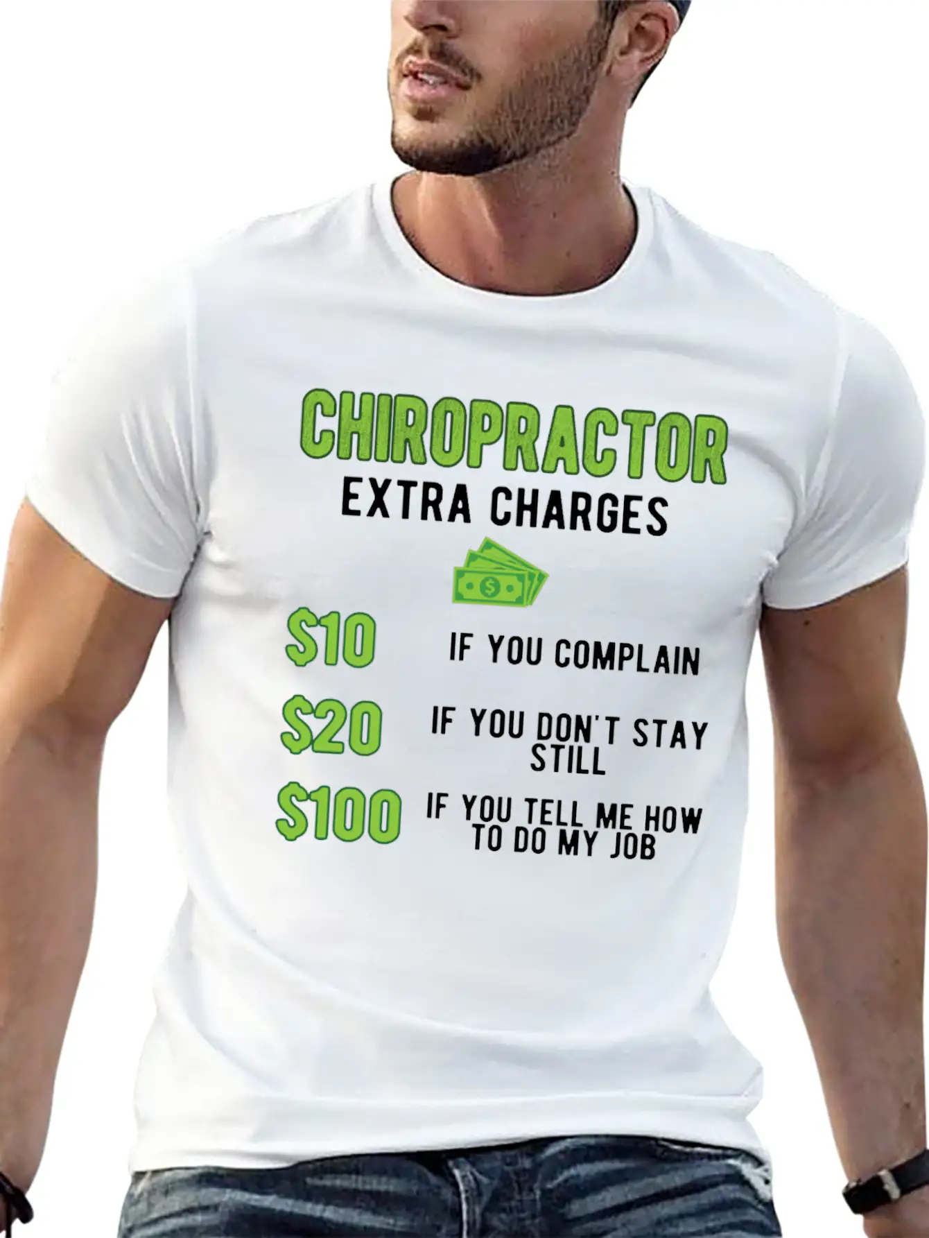 Chiropractor Chiropractic Week Funny Chiropractor Classic Cotton Tee – Unisex Comfort For Any Season