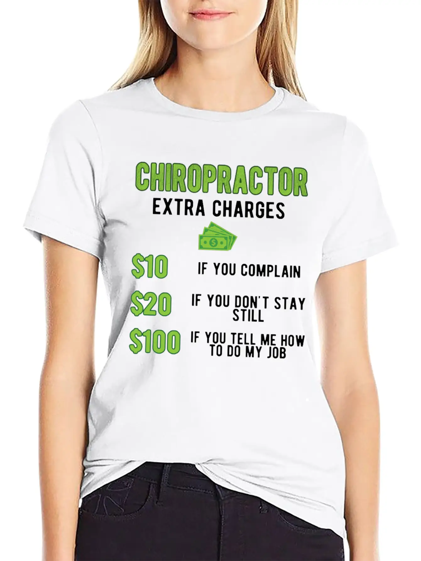 Chiropractor Chiropractic Week Funny Chiropractor Classic Cotton Tee – Unisex Comfort For Any Season