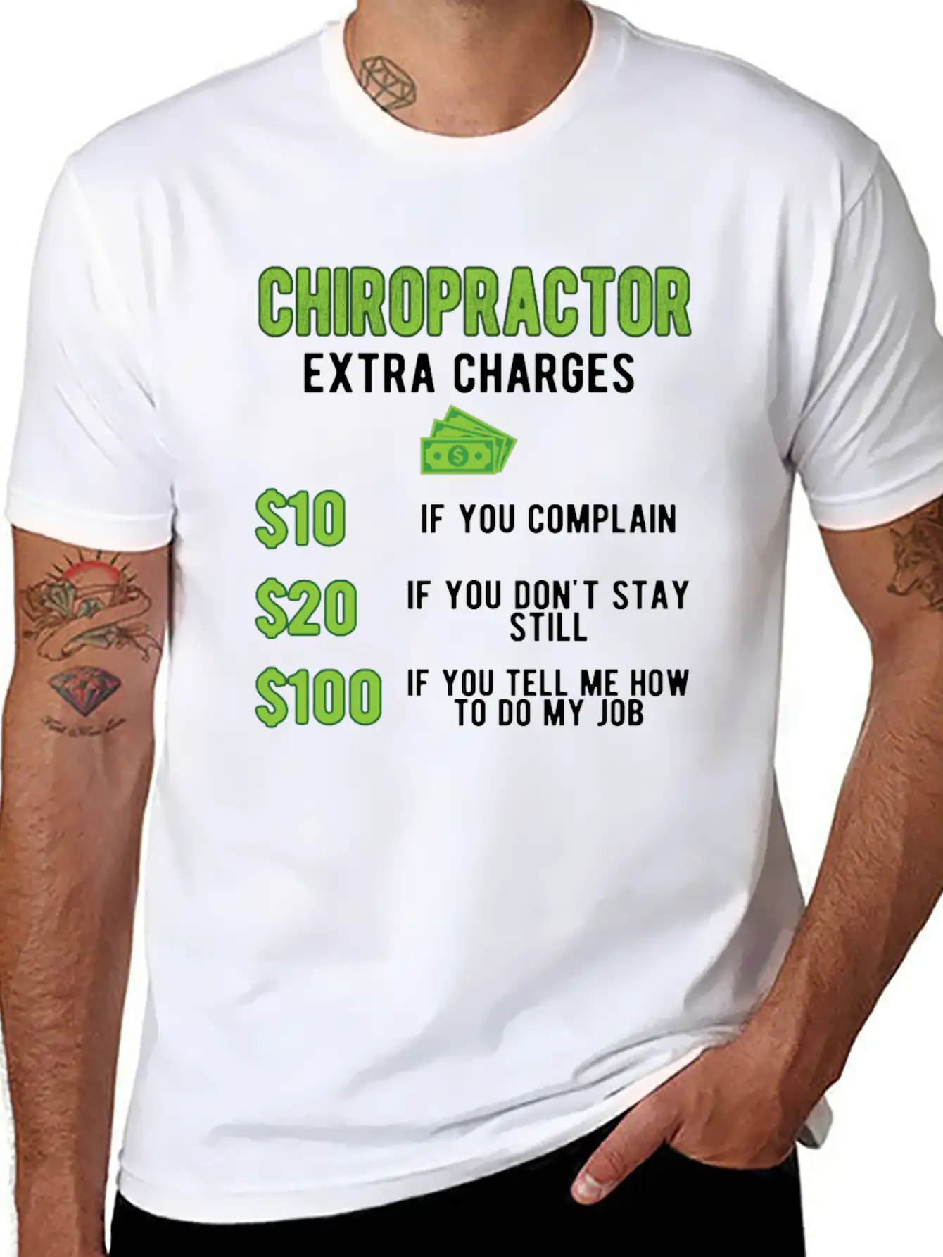 Chiropractor Chiropractic Week Funny Chiropractor Classic Cotton Tee – Unisex Comfort For Any Season