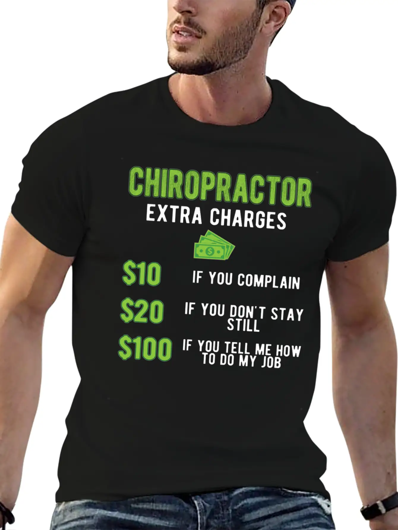 Chiropractor Chiropractic Week Funny Chiropractor Classic Cotton Tee – Unisex Comfort For Any Season