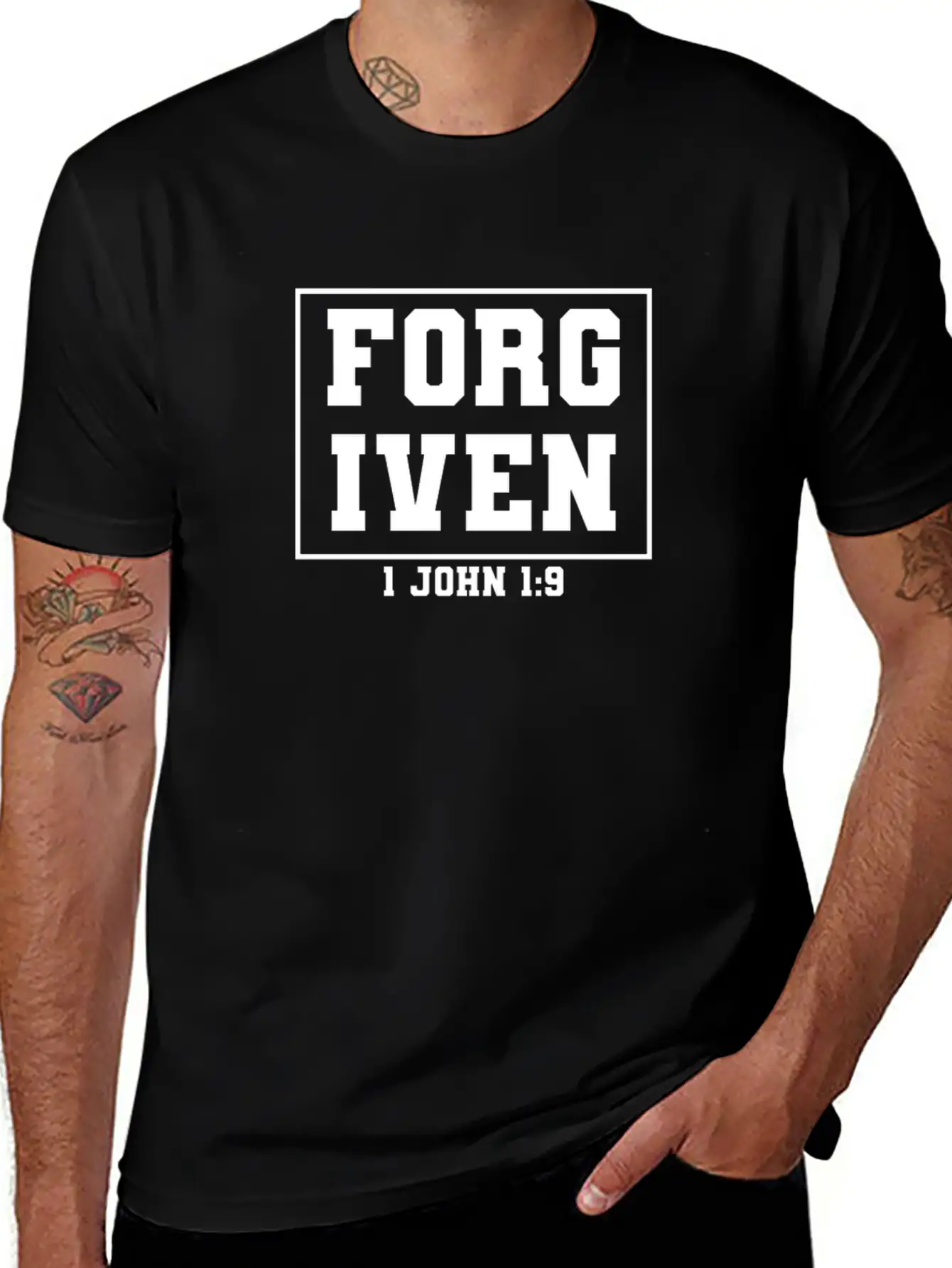 Christian Religious Bible Verse 31:25 With Sunflow Casual Graphic T-Shirt – Simple And Comfortable Daily Wear