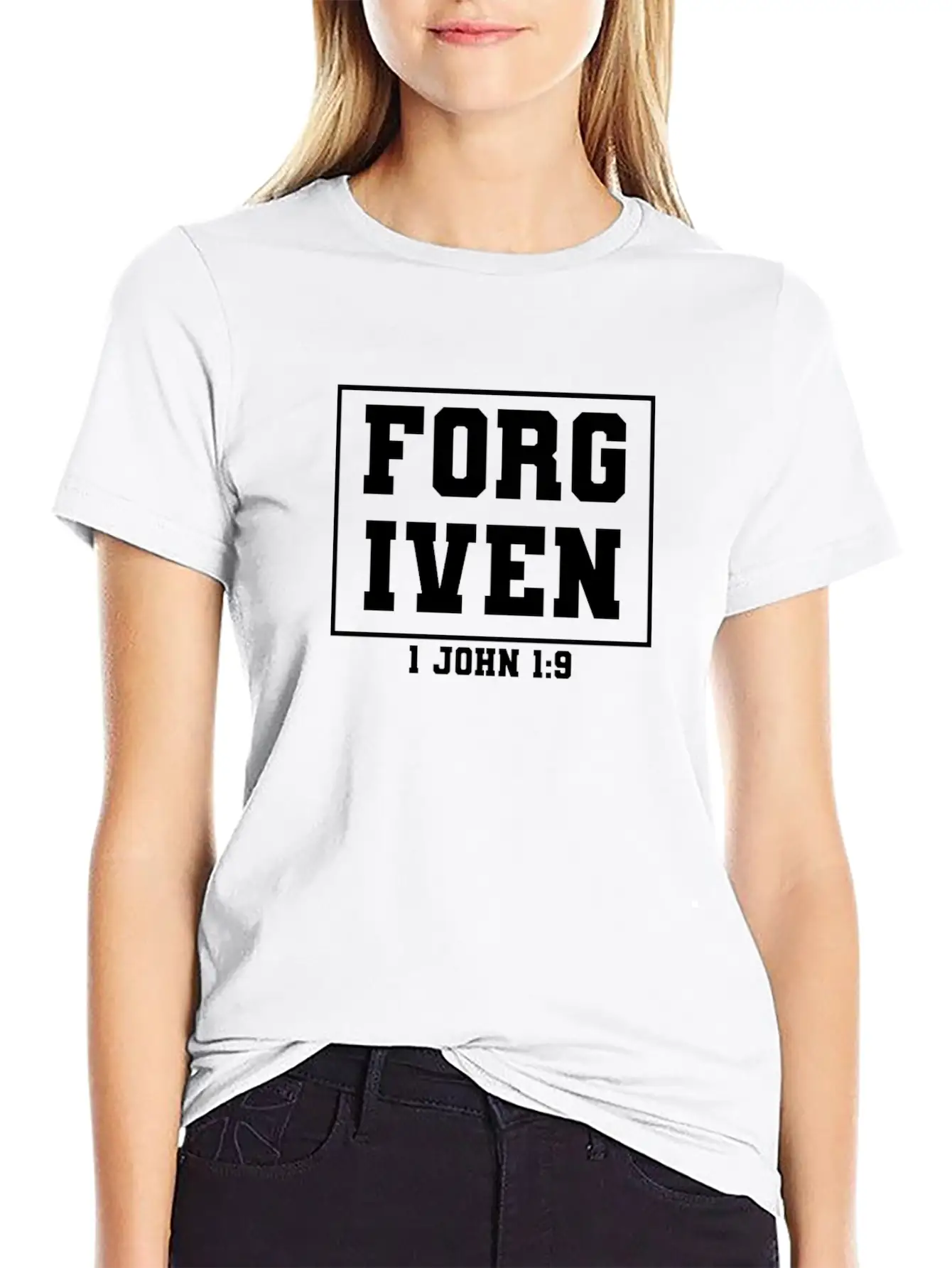 Christian Religious Bible Verse 31:25 With Sunflow Casual Graphic T-Shirt – Simple And Comfortable Daily Wear