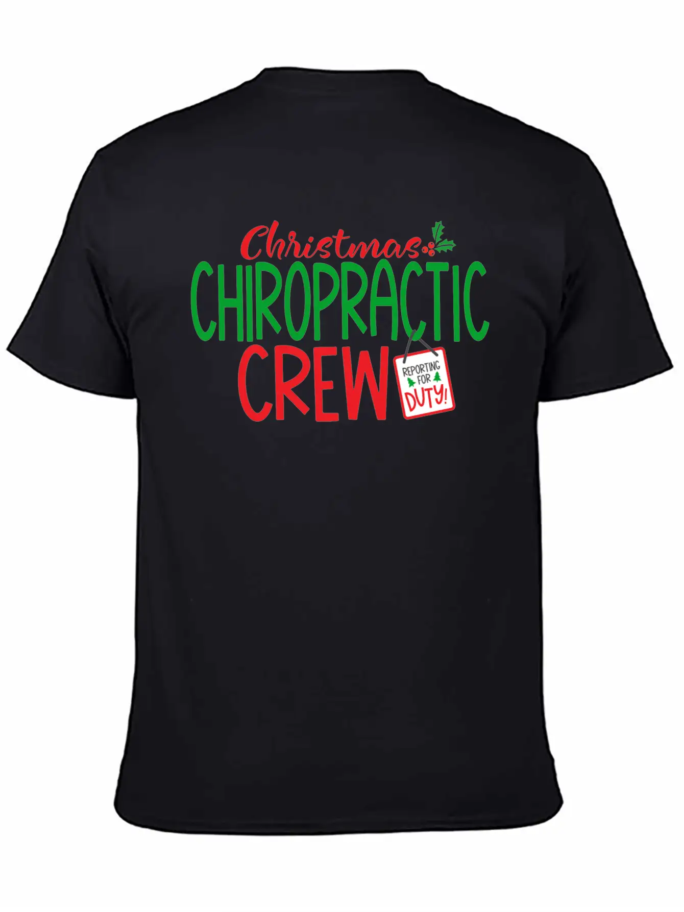 Christmas Chiropractor, Chiropractic Classic Cotton Tee – Unisex Comfort For Any Season