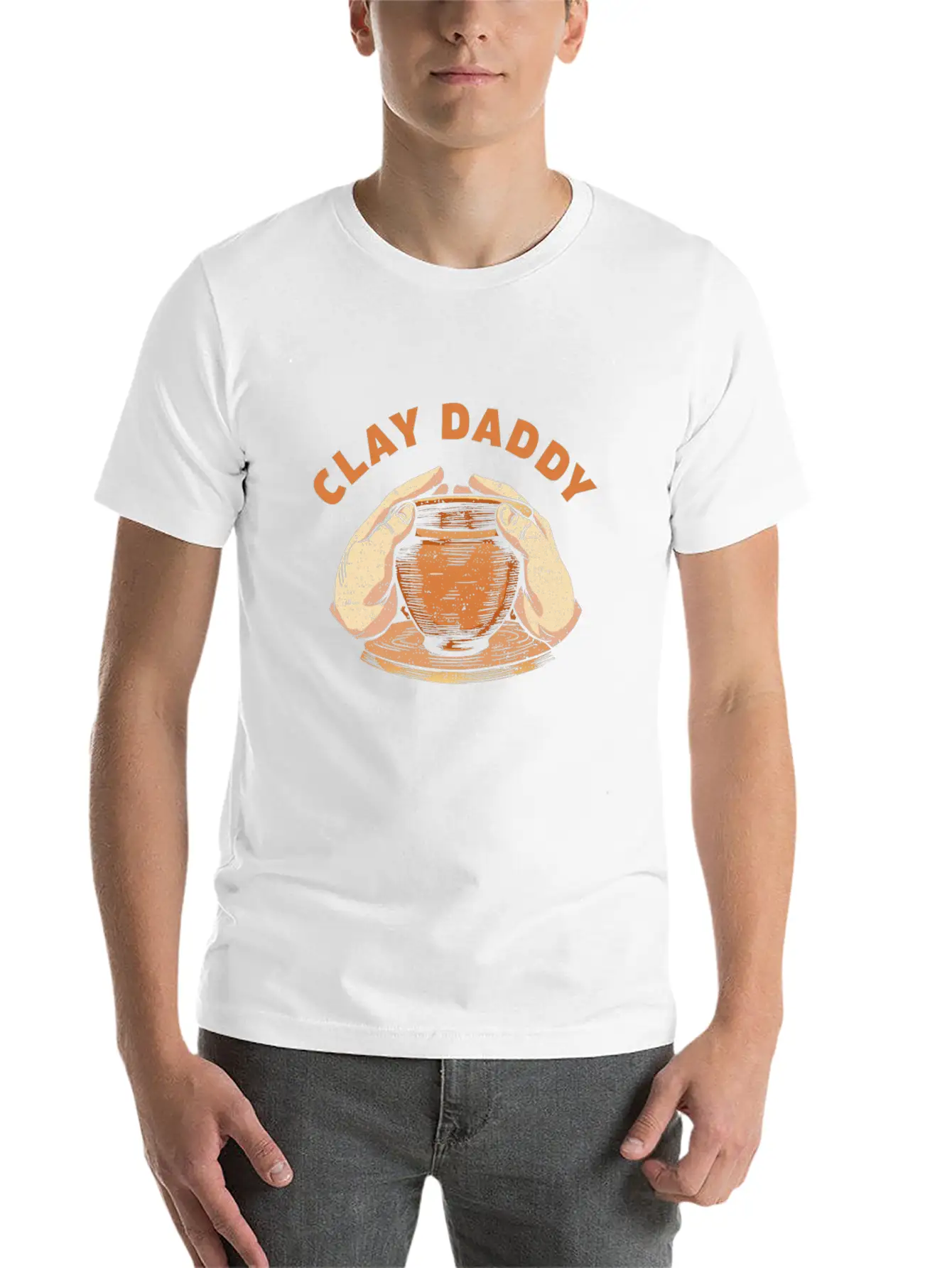 Clay Daddy Funny Pottery Man Clay Father Potter Classic Cotton Tee – Unisex Comfort For Any Season
