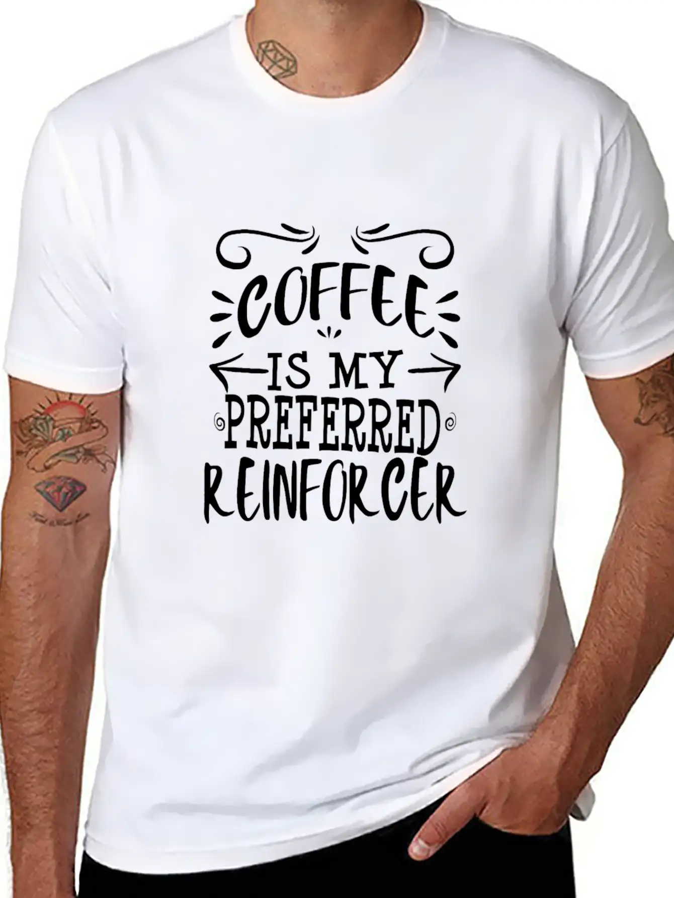 Coffee Aba Therapist Autism Teacher Behavior Analy Casual Graphic T-Shirt – Simple And Comfortable Daily Wear
