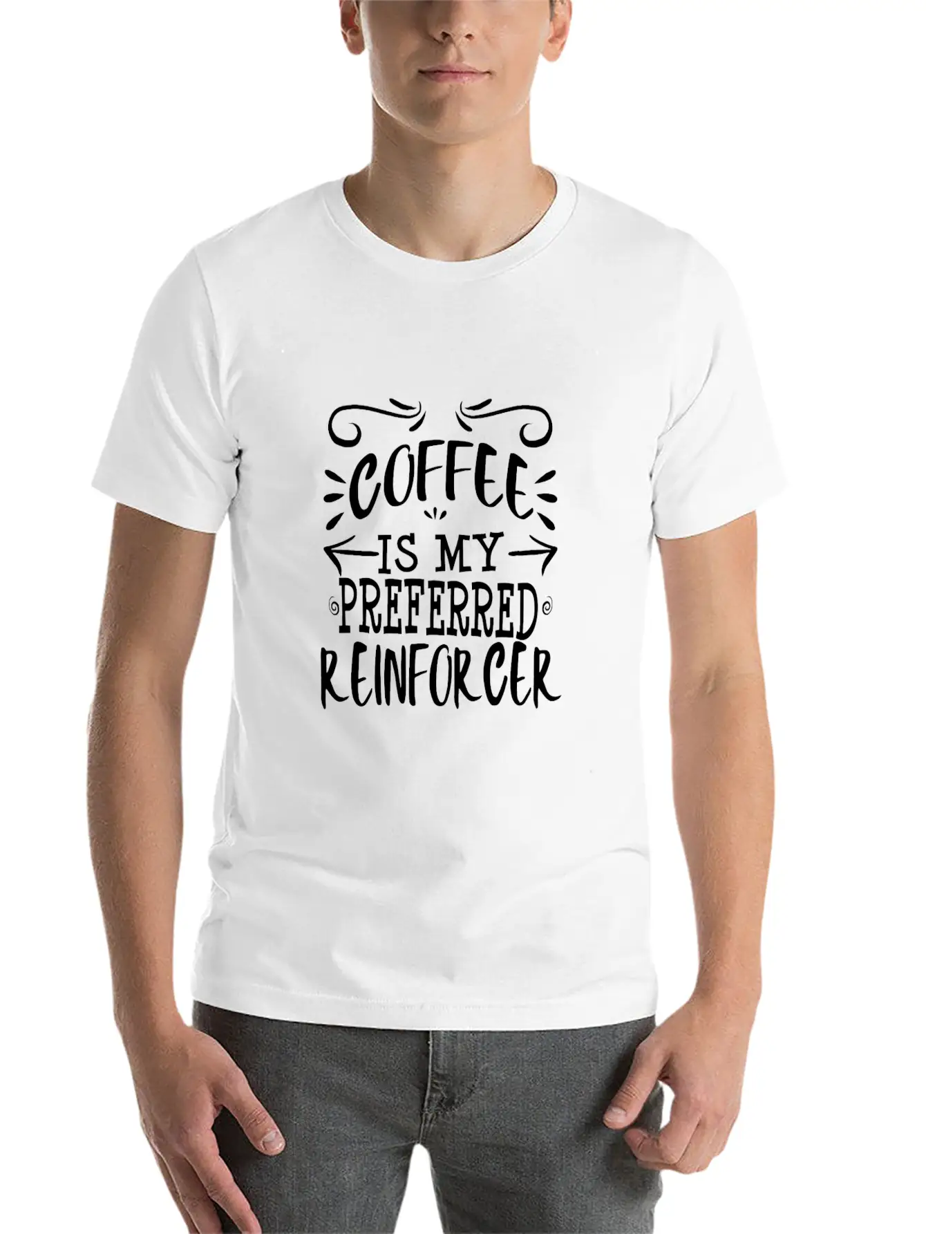 Coffee Aba Therapist Autism Teacher Behavior Analy Casual Graphic T-Shirt – Simple And Comfortable Daily Wear