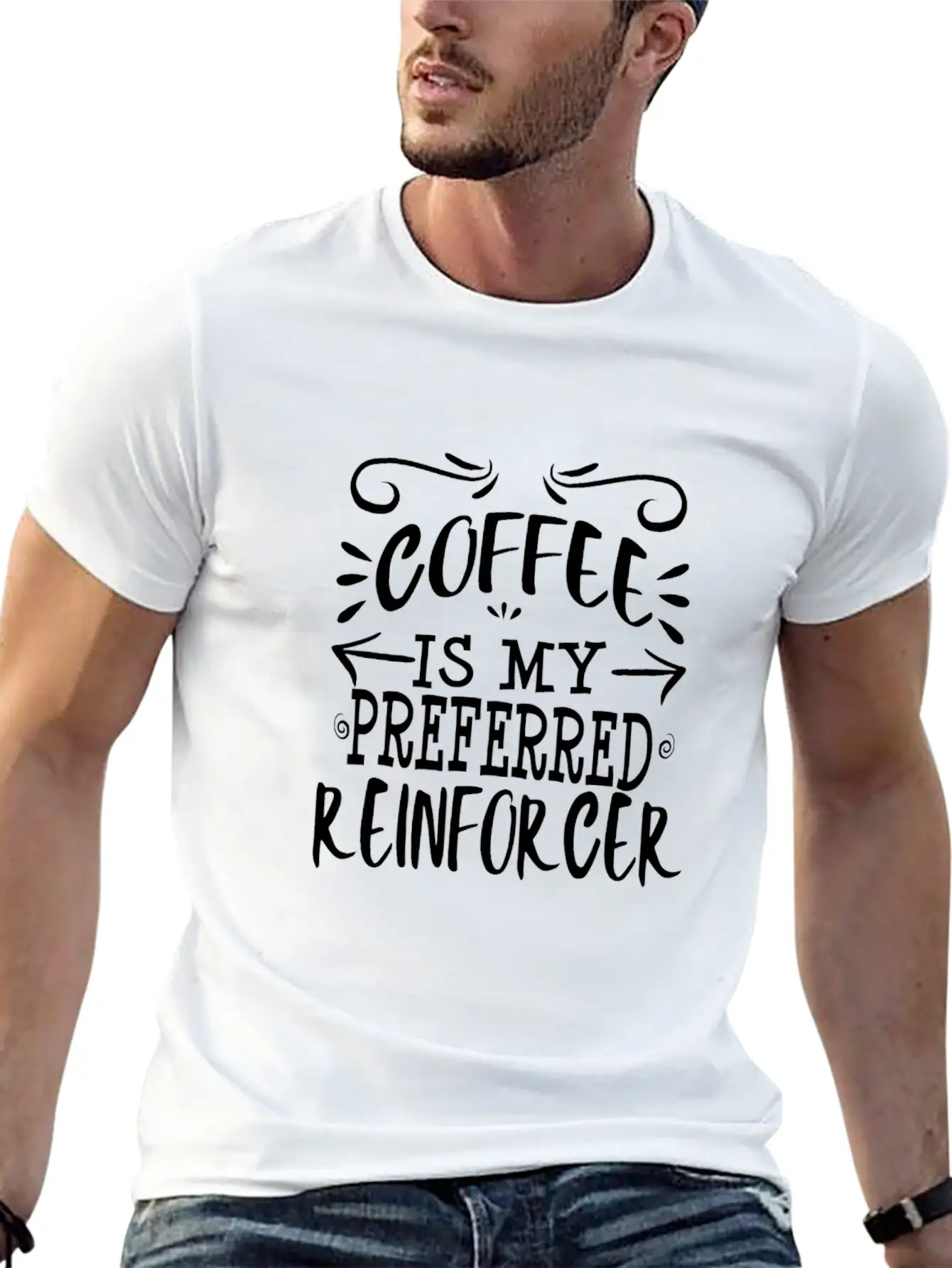 Coffee Aba Therapist Autism Teacher Behavior Analy Casual Graphic T-Shirt – Simple And Comfortable Daily Wear