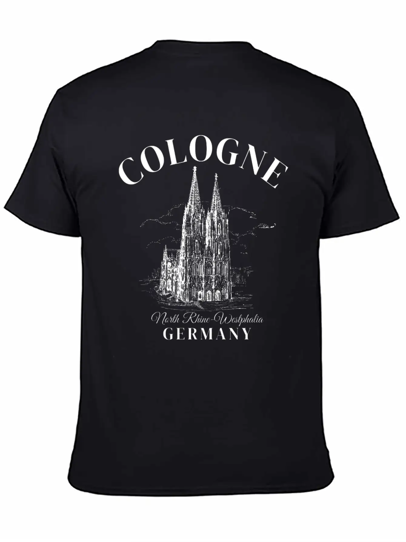 Cologne Germany Retro Essential Unisex Summer Tee – Soft Cotton Casual Fit