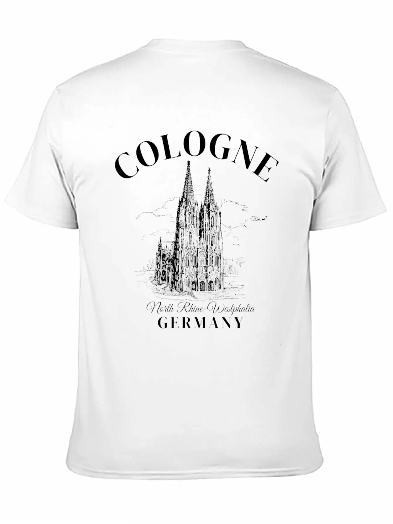 Cologne Germany Retro Essential Unisex Summer Tee – Soft Cotton Casual Fit