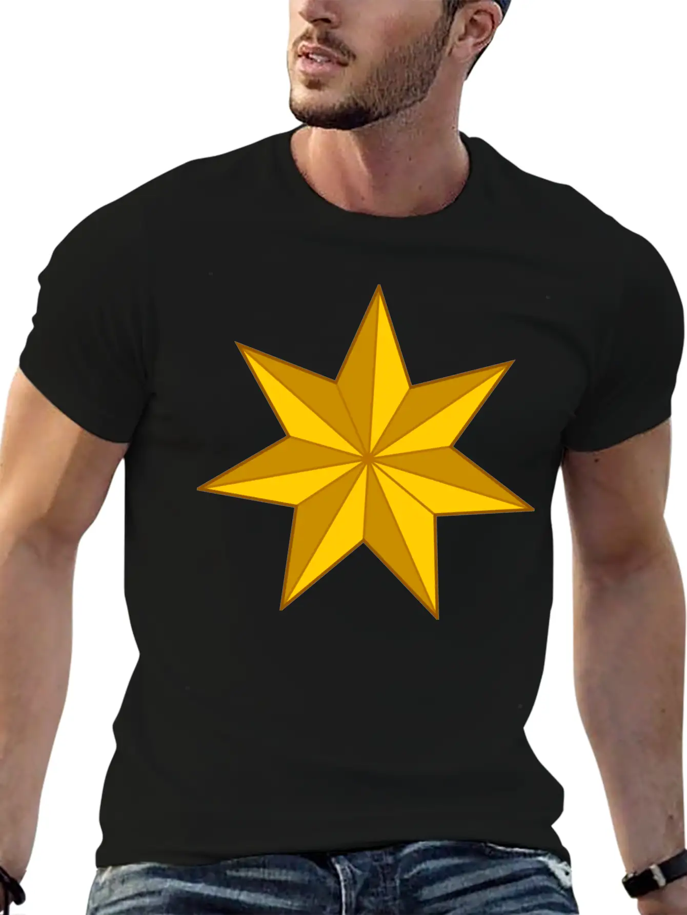 Commonwealth Star Classic Cotton Tee – Unisex Comfort For Any Season