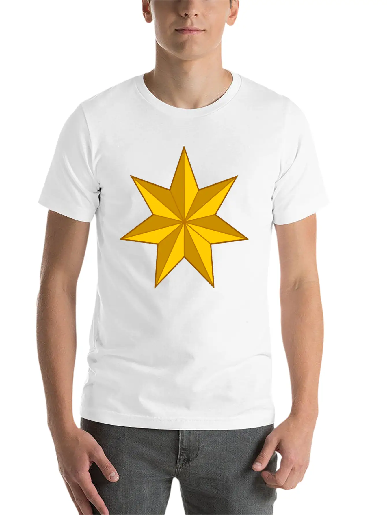 Commonwealth Star Classic Cotton Tee – Unisex Comfort For Any Season