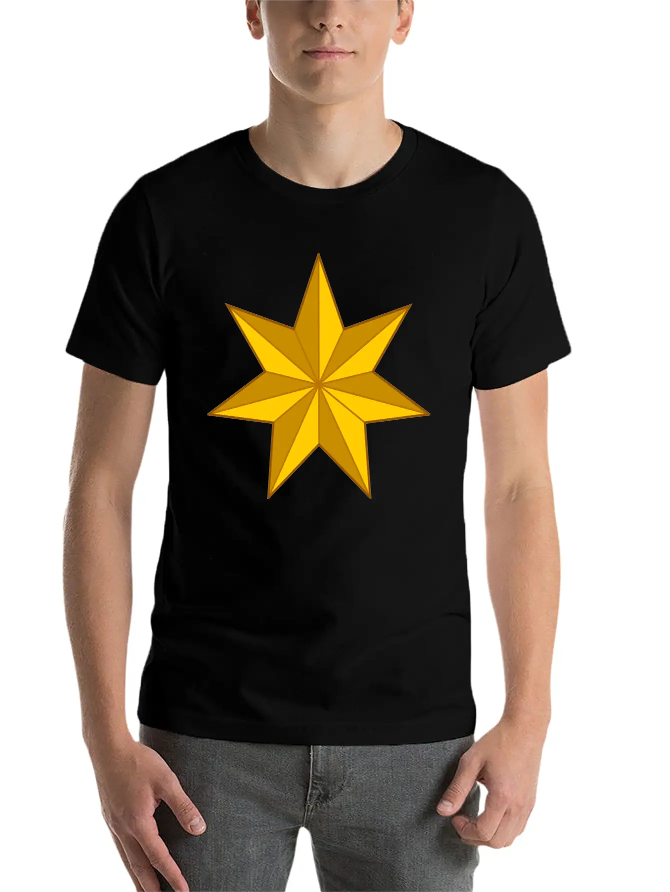 Commonwealth Star Classic Cotton Tee – Unisex Comfort For Any Season