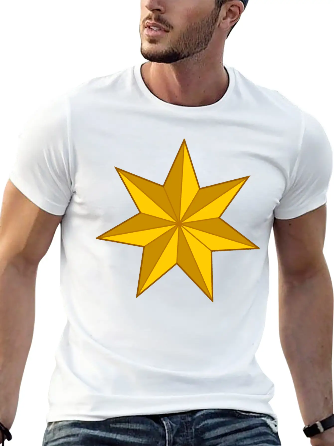 Commonwealth Star Classic Cotton Tee – Unisex Comfort For Any Season