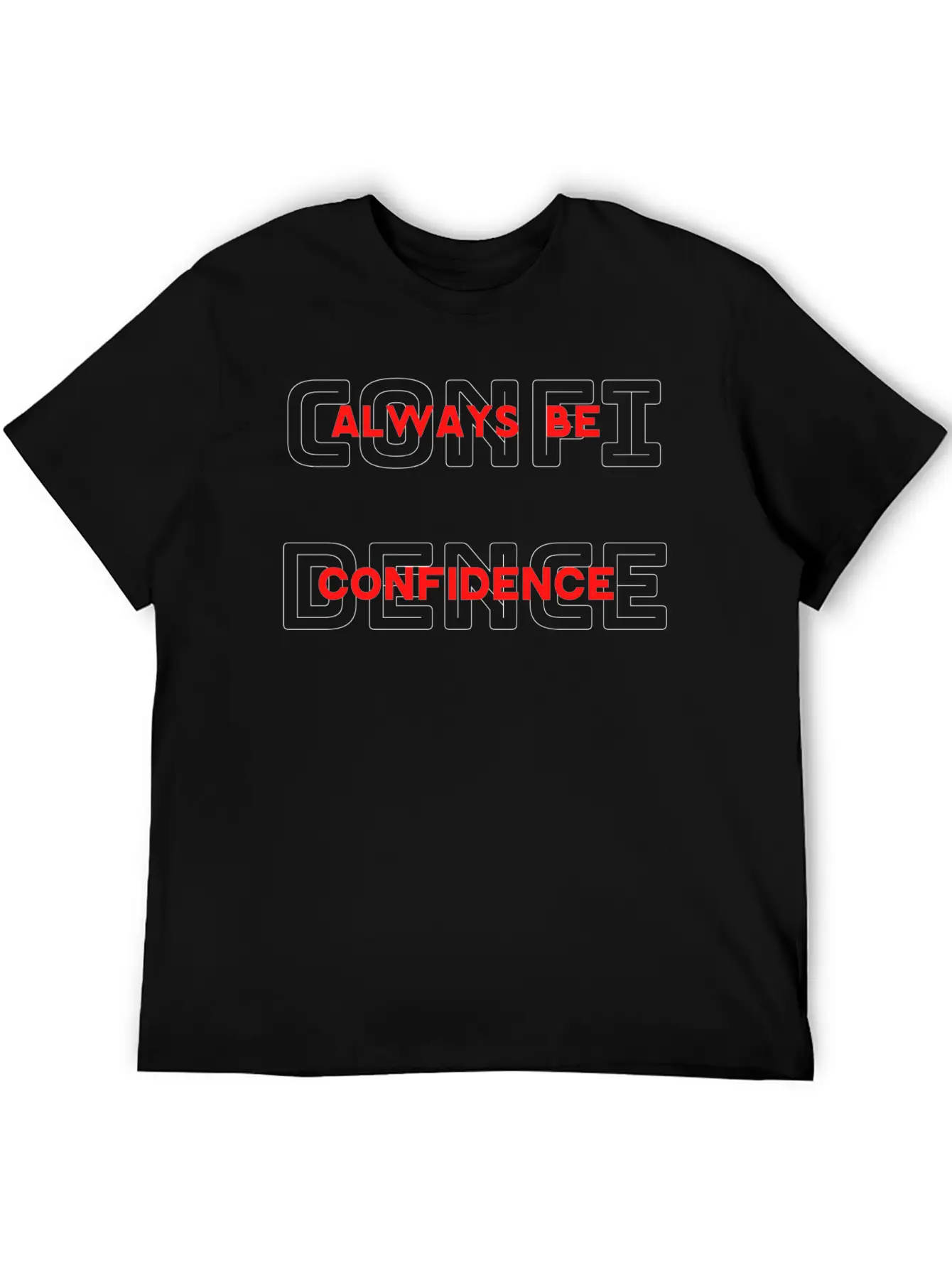 Confidence Classic Cotton Tee – Unisex Comfort For Any Season