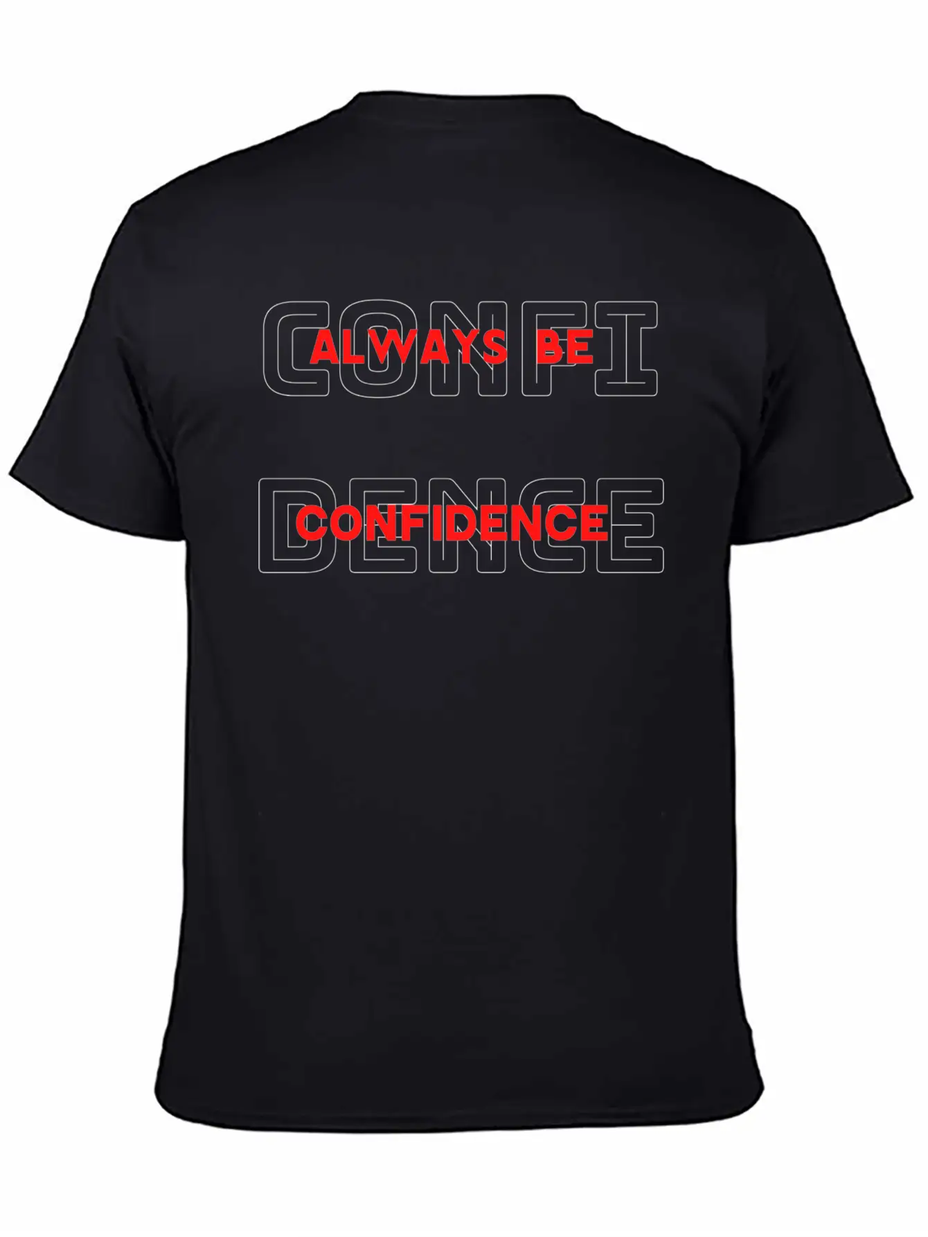 Confidence Classic Cotton Tee – Unisex Comfort For Any Season