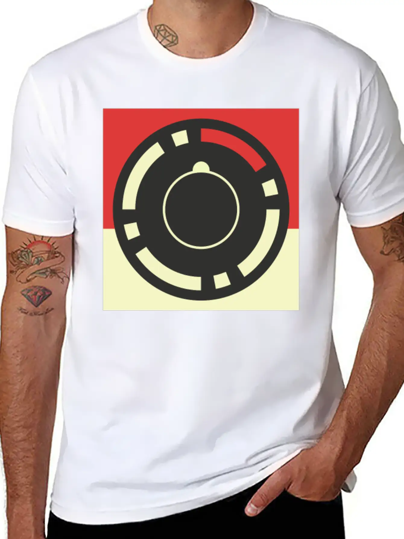 Creative Cloud Link Casual Graphic T-Shirt – Simple And Comfortable Daily Wear