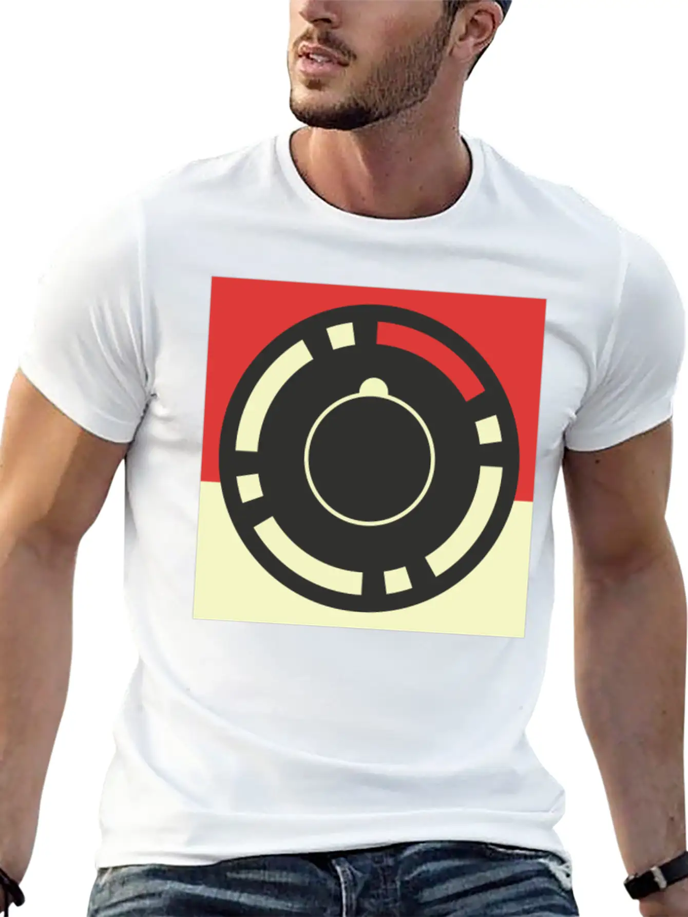 Creative Cloud Link Casual Graphic T-Shirt – Simple And Comfortable Daily Wear