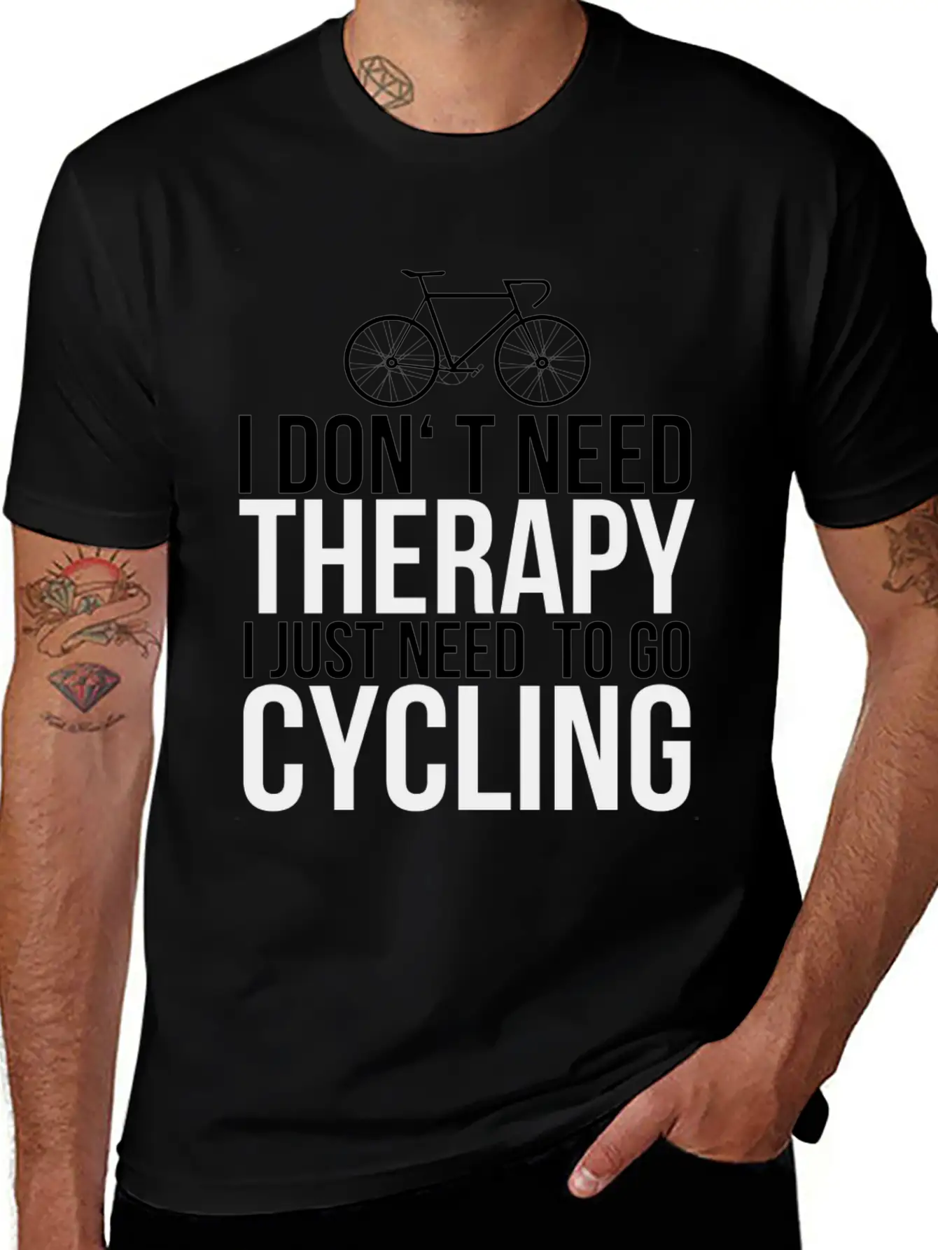 Cycling Casual Graphic T-Shirt – Simple And Comfortable Daily Wear