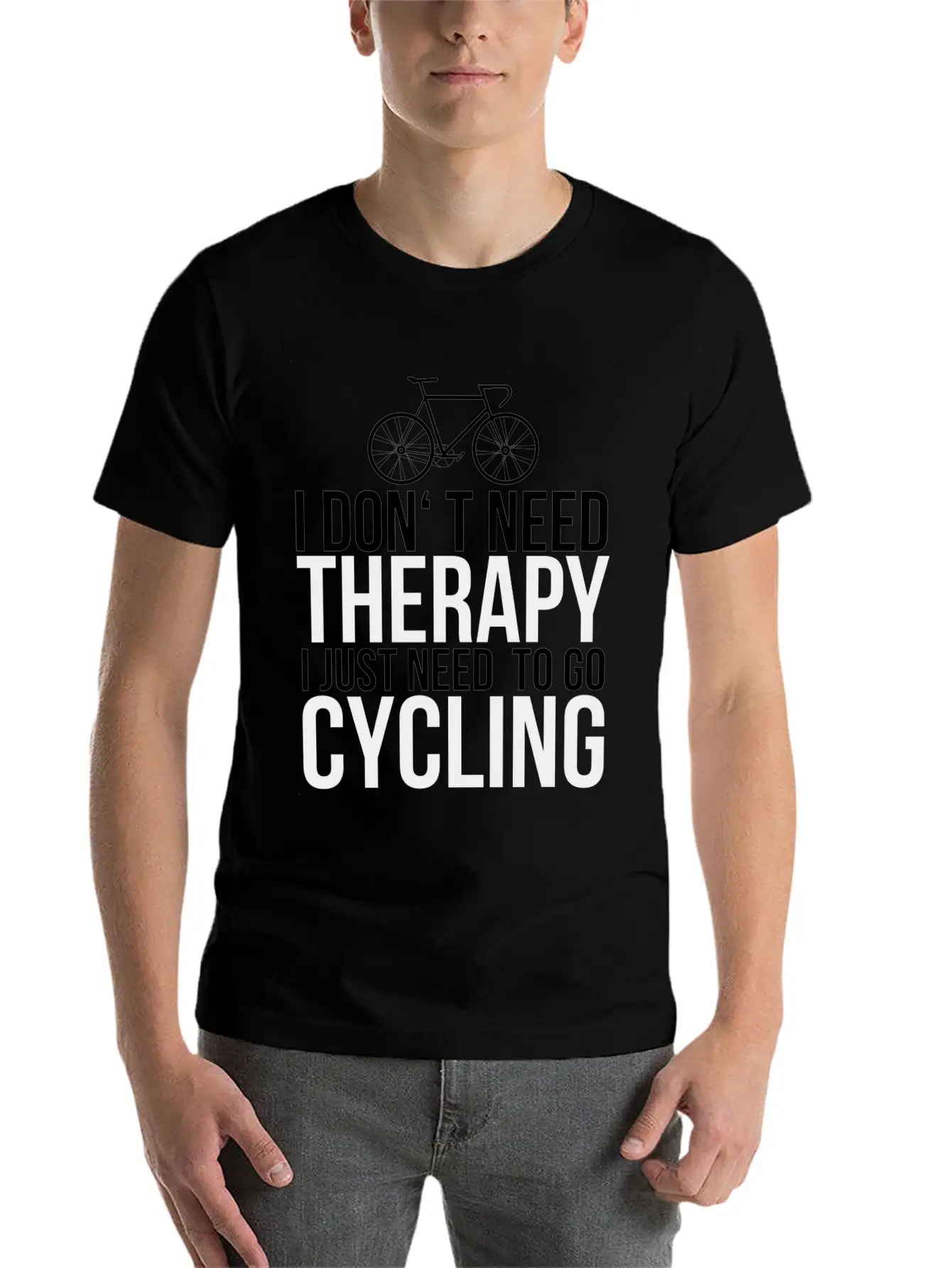 Cycling Casual Graphic T-Shirt – Simple And Comfortable Daily Wear