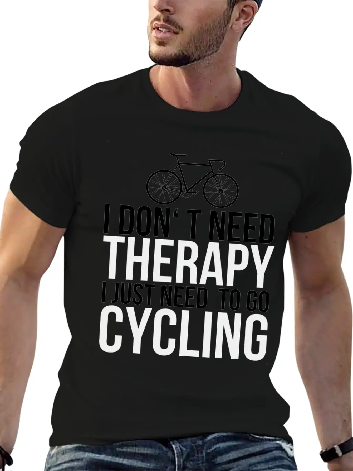 Cycling Casual Graphic T-Shirt – Simple And Comfortable Daily Wear