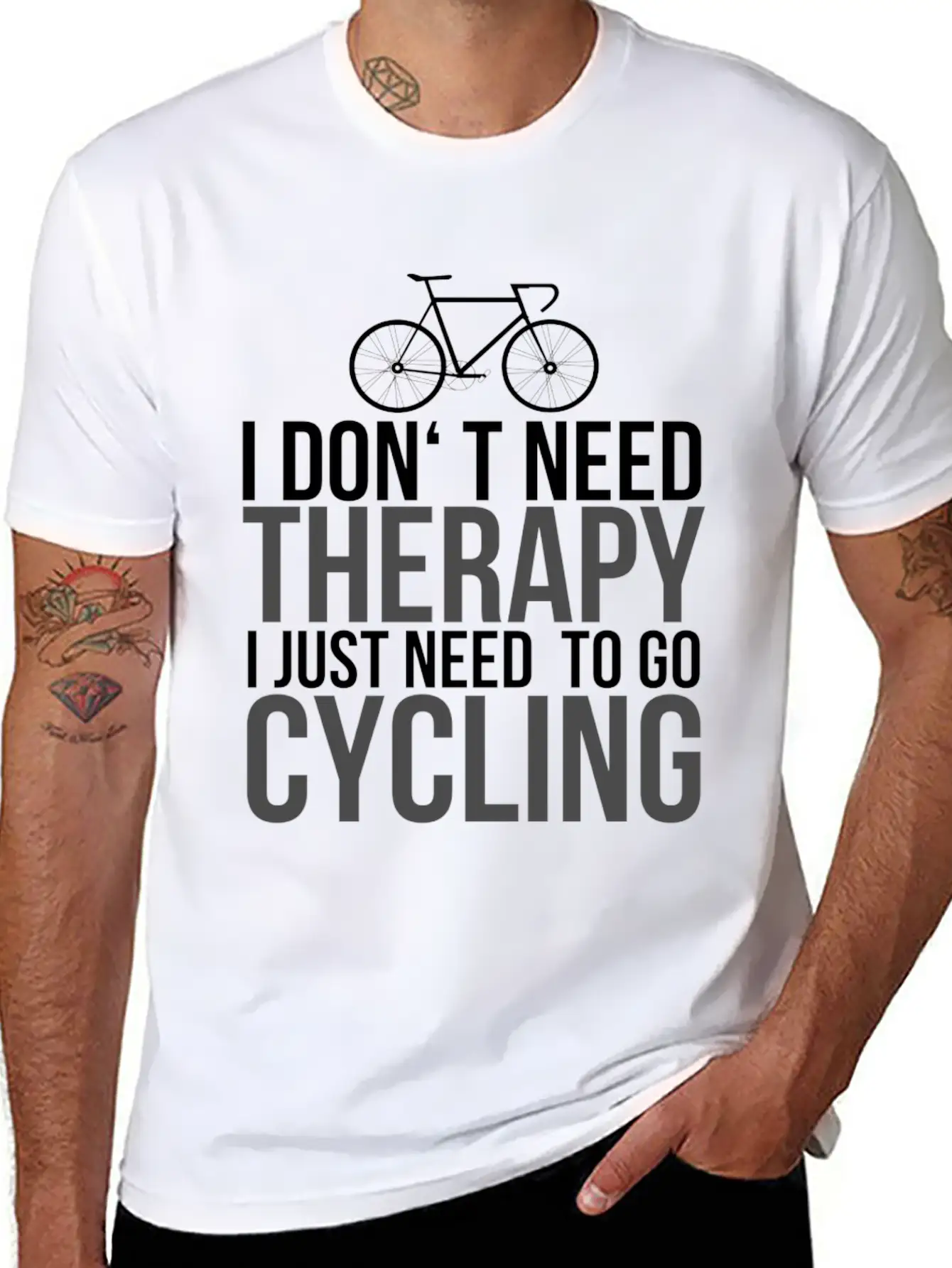 Cycling Casual Graphic T-Shirt – Simple And Comfortable Daily Wear