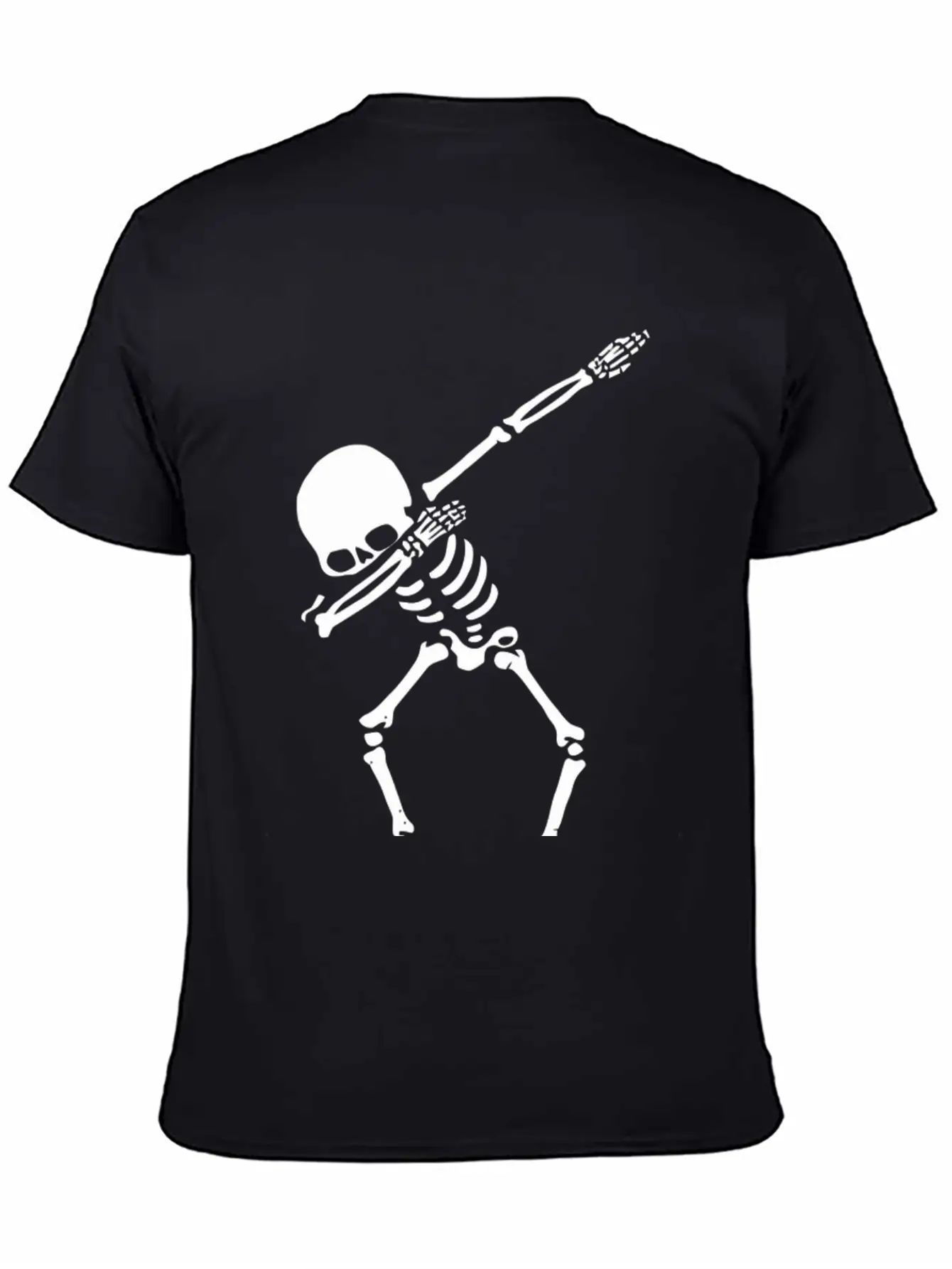 Dabbing Skeleton Shirt Dab Hip Hop Skull Dabbin Casual Graphic T-Shirt – Simple And Comfortable Daily Wear