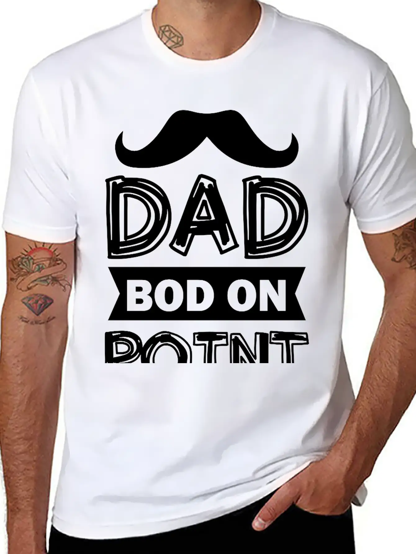 Dad Bod On Point 2 01 Casual Graphic T-Shirt – Simple And Comfortable Daily Wear