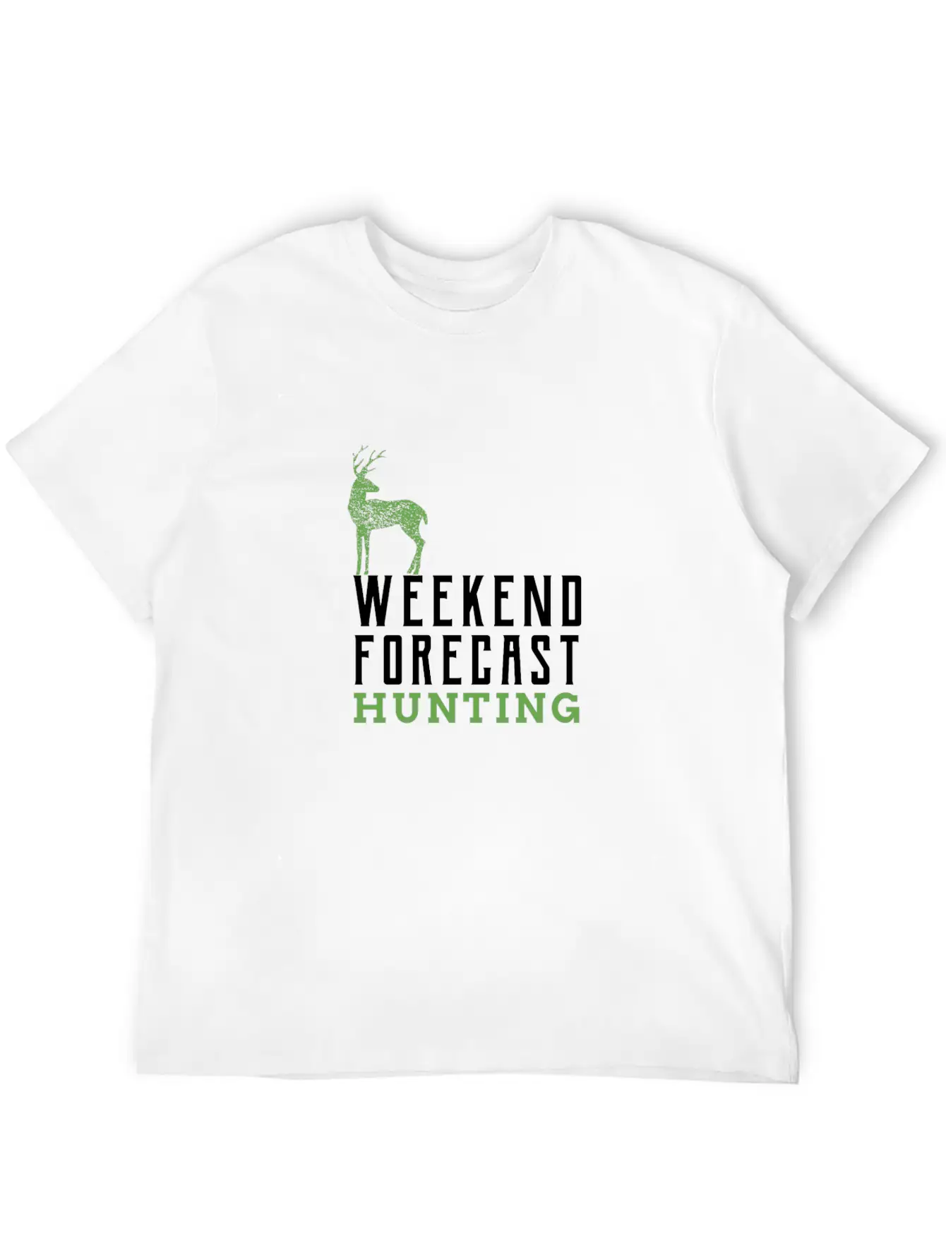 Deer Deer Antler Hunter Weekend Forest Gift Essential Unisex Summer Tee – Soft Cotton Casual Fit