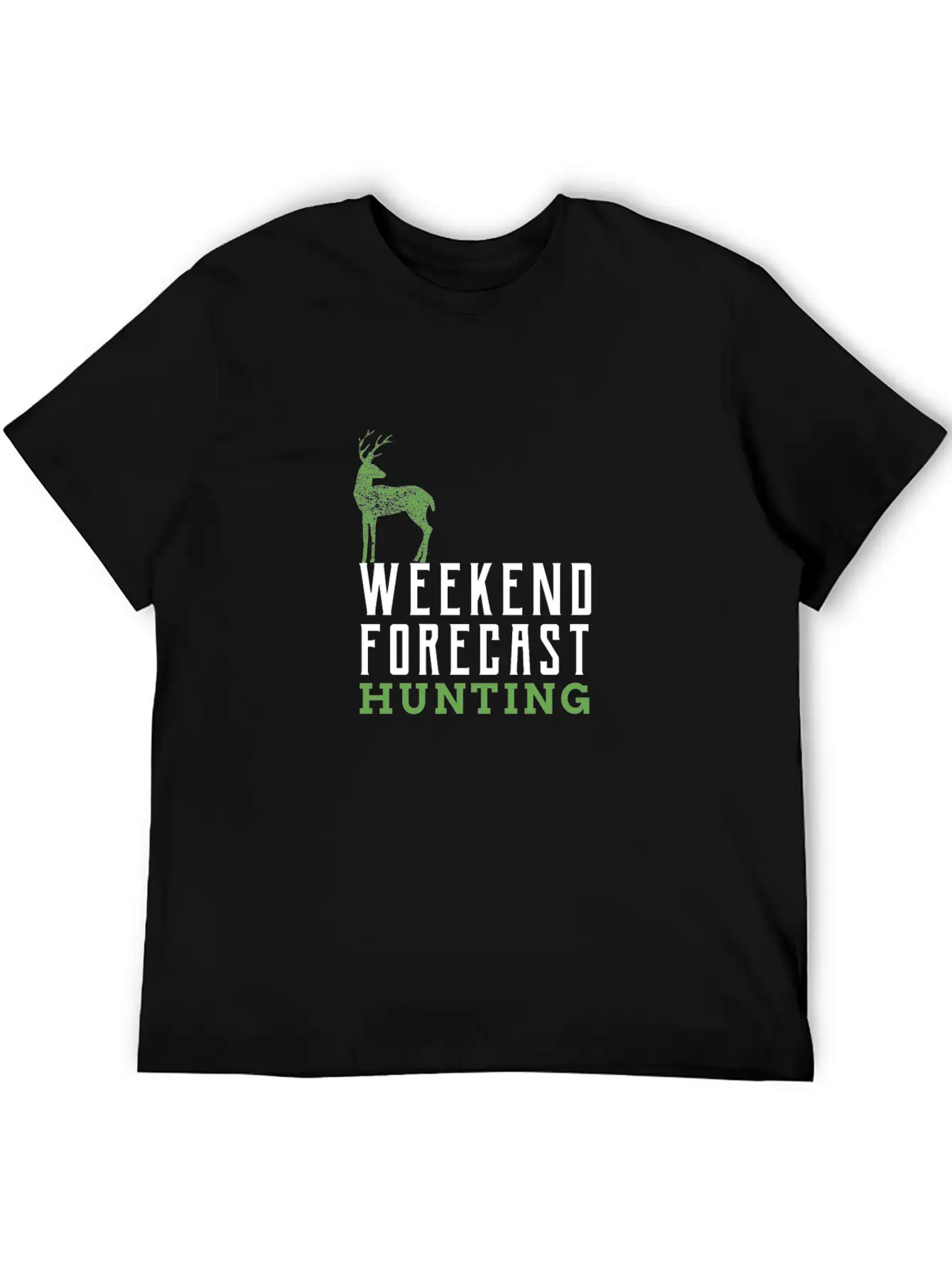 Deer Deer Antler Hunter Weekend Forest Gift Essential Unisex Summer Tee – Soft Cotton Casual Fit