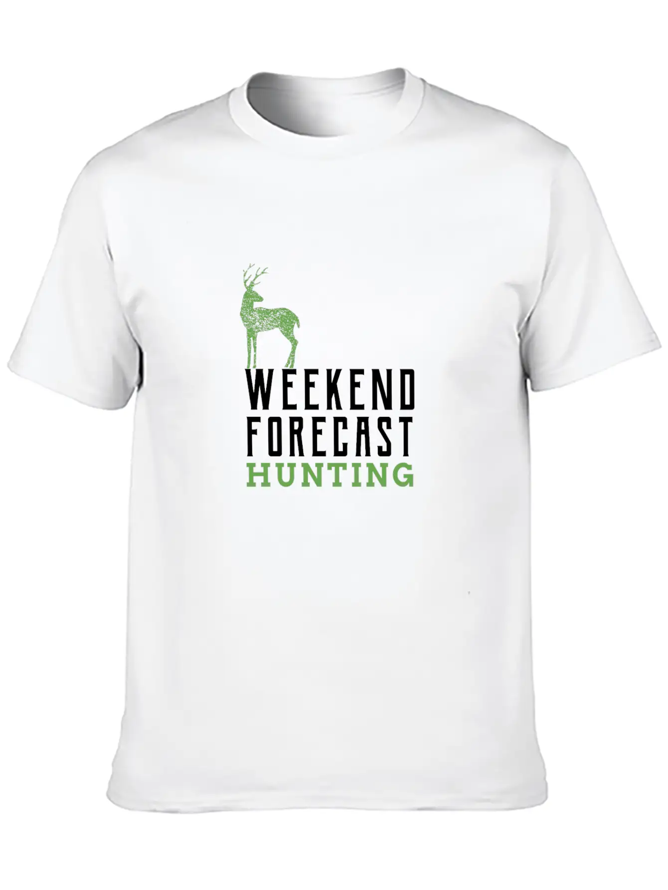 Deer Deer Antler Hunter Weekend Forest Gift Essential Unisex Summer Tee – Soft Cotton Casual Fit