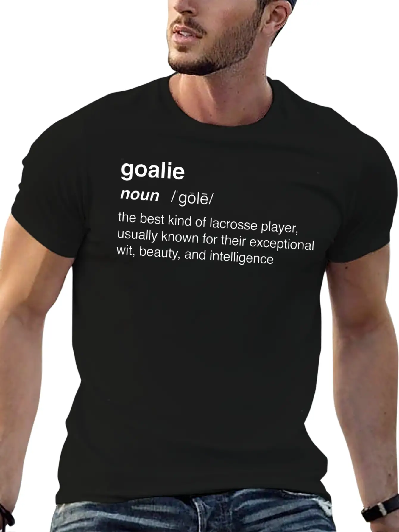 Definition Lacrosse Player Box Field Lacrosse Goal Classic Cotton Tee – Unisex Comfort For Any Season